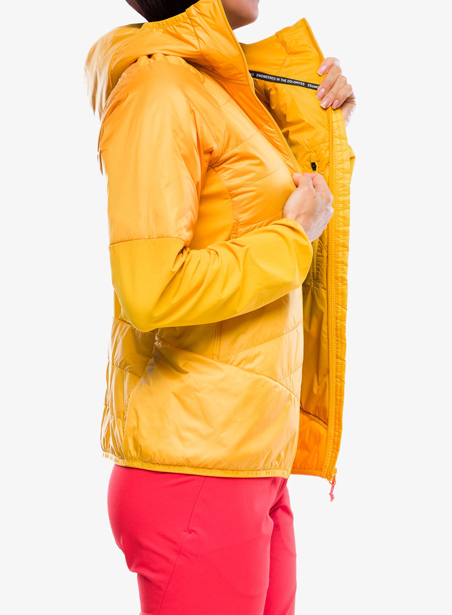 Ženska sintetična jakna Salewa Ortles Hyb TWR Jacket - gold