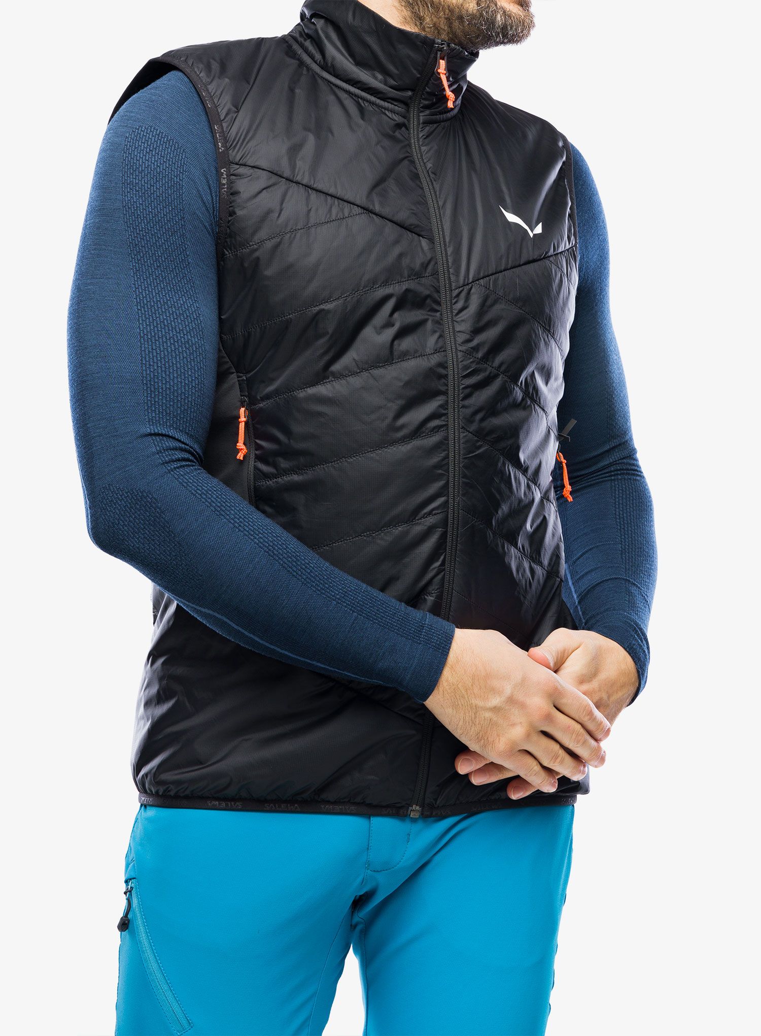 Podložen brezrokavnik Salewa Ortles Hyb TWR Vest - black out