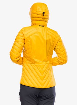 Ženska hibridna jakna Salewa Ortles Hybrid RDS DWN Jacket - gold