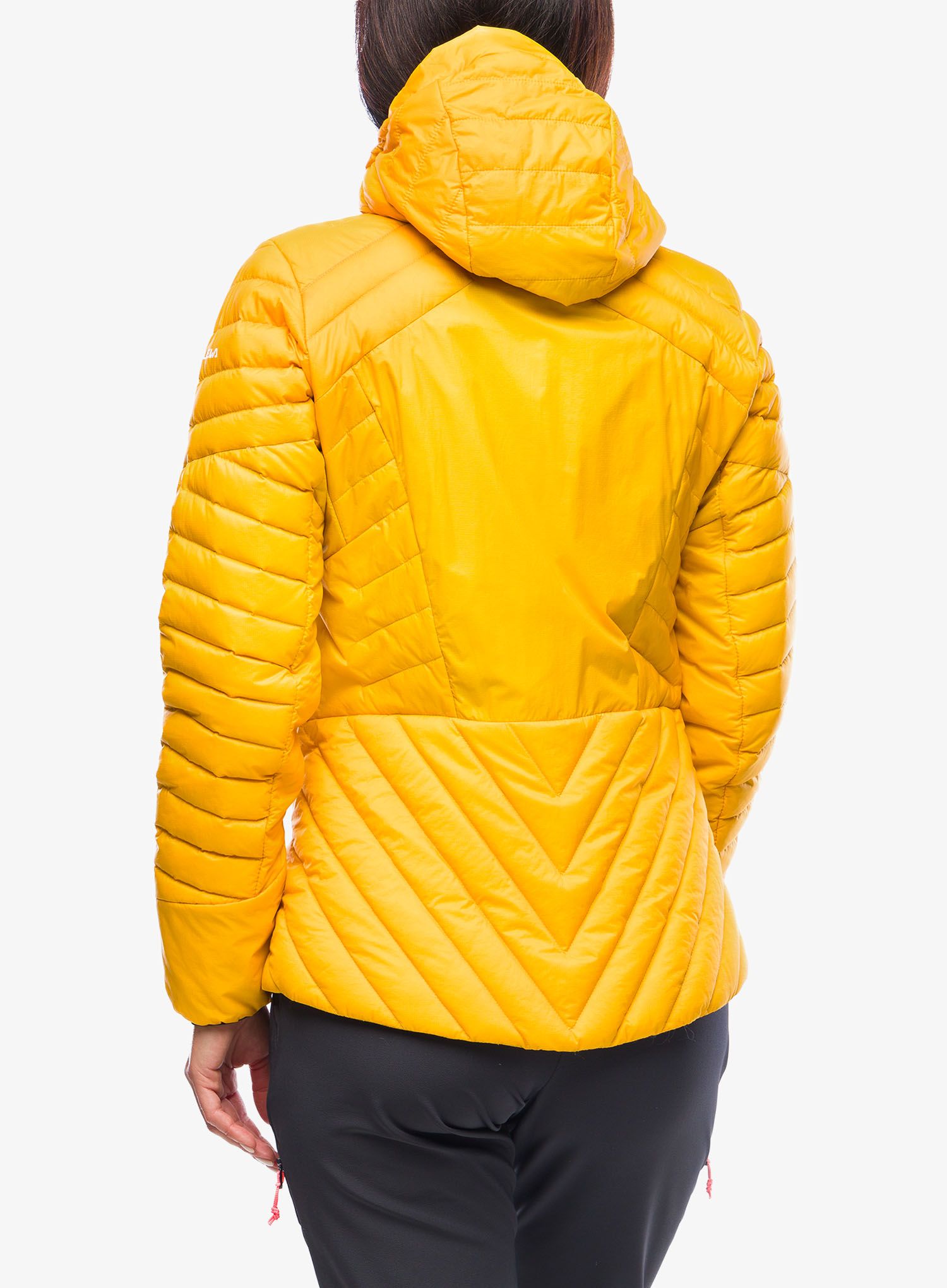 Ženska hibridna jakna Salewa Ortles Hybrid RDS DWN Jacket - gold