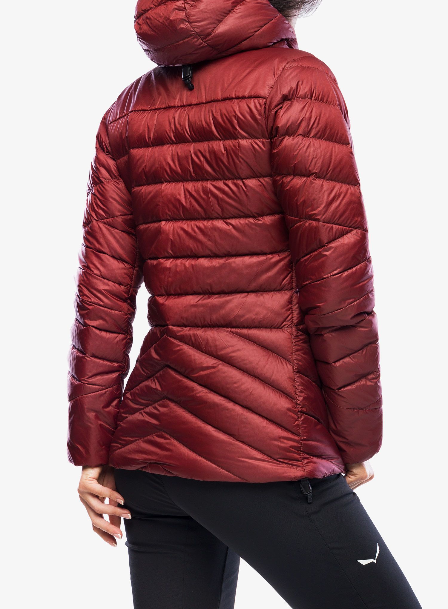 Ženska puhovka Salewa Ortles Med 3 RDS Dwn Jacket - syrah/syrah