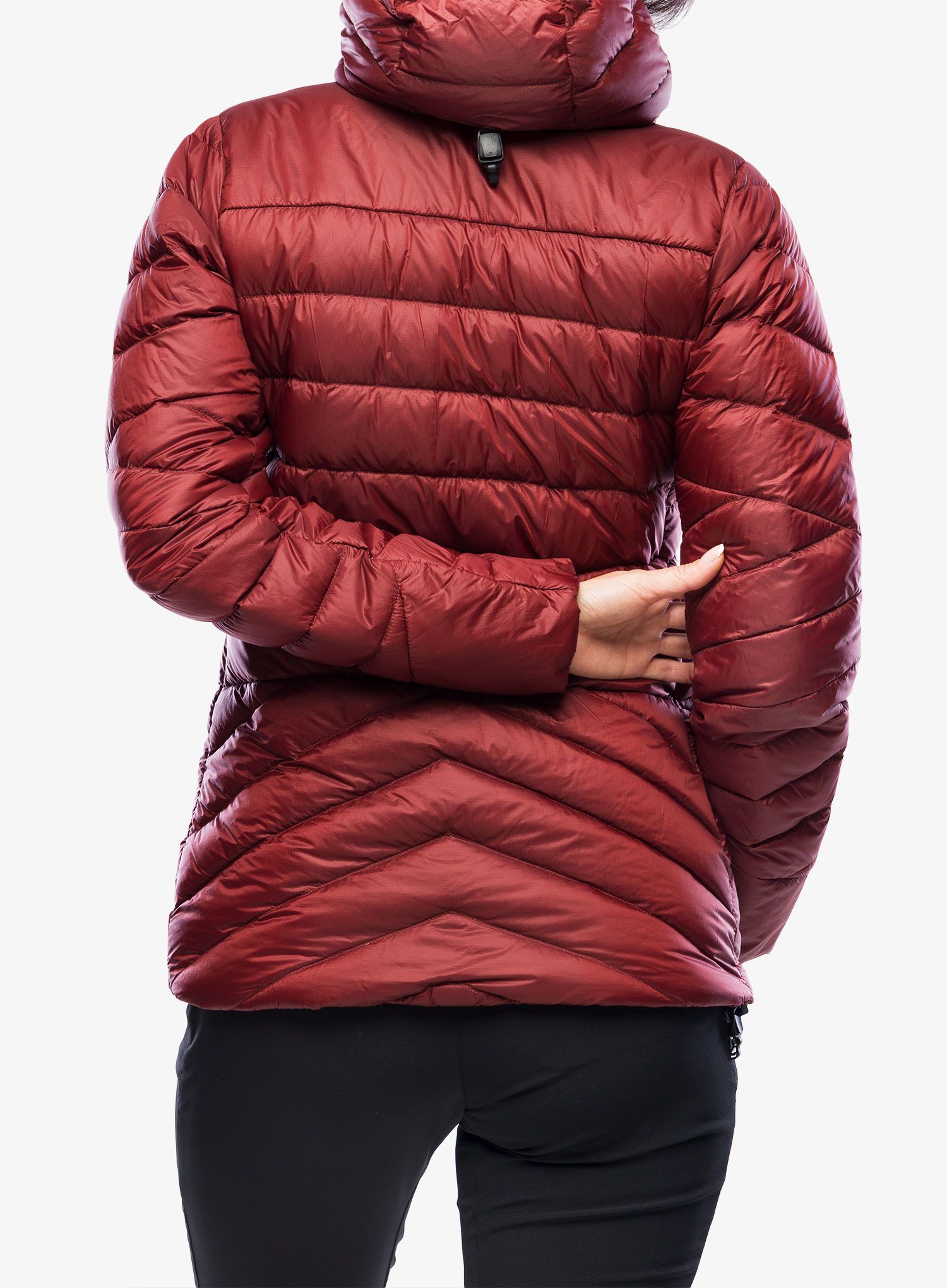Ženska puhovka Salewa Ortles Med 3 RDS Dwn Jacket - syrah/syrah