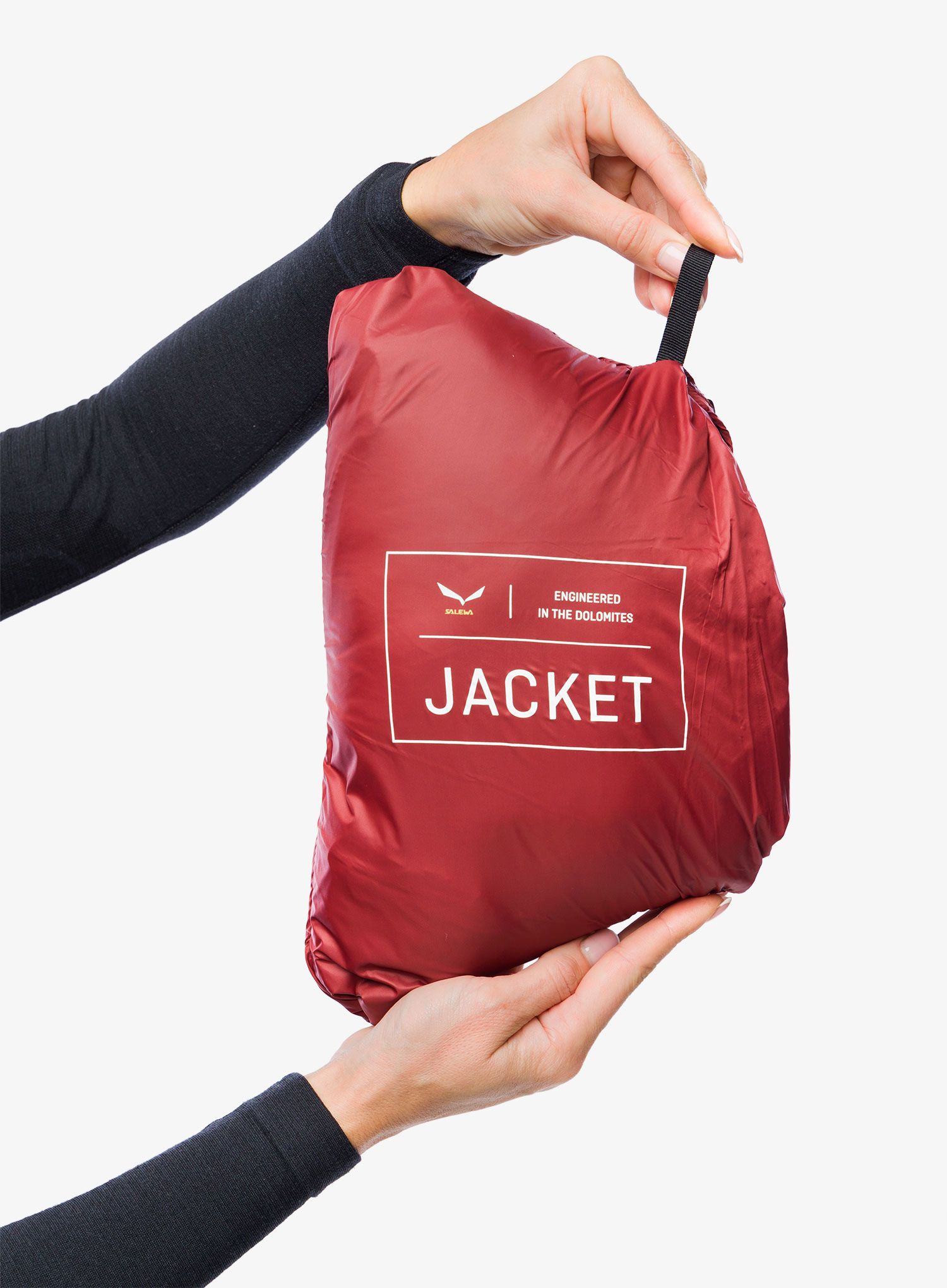 Ženska puhovka Salewa Ortles Med 3 RDS Dwn Jacket - syrah/syrah