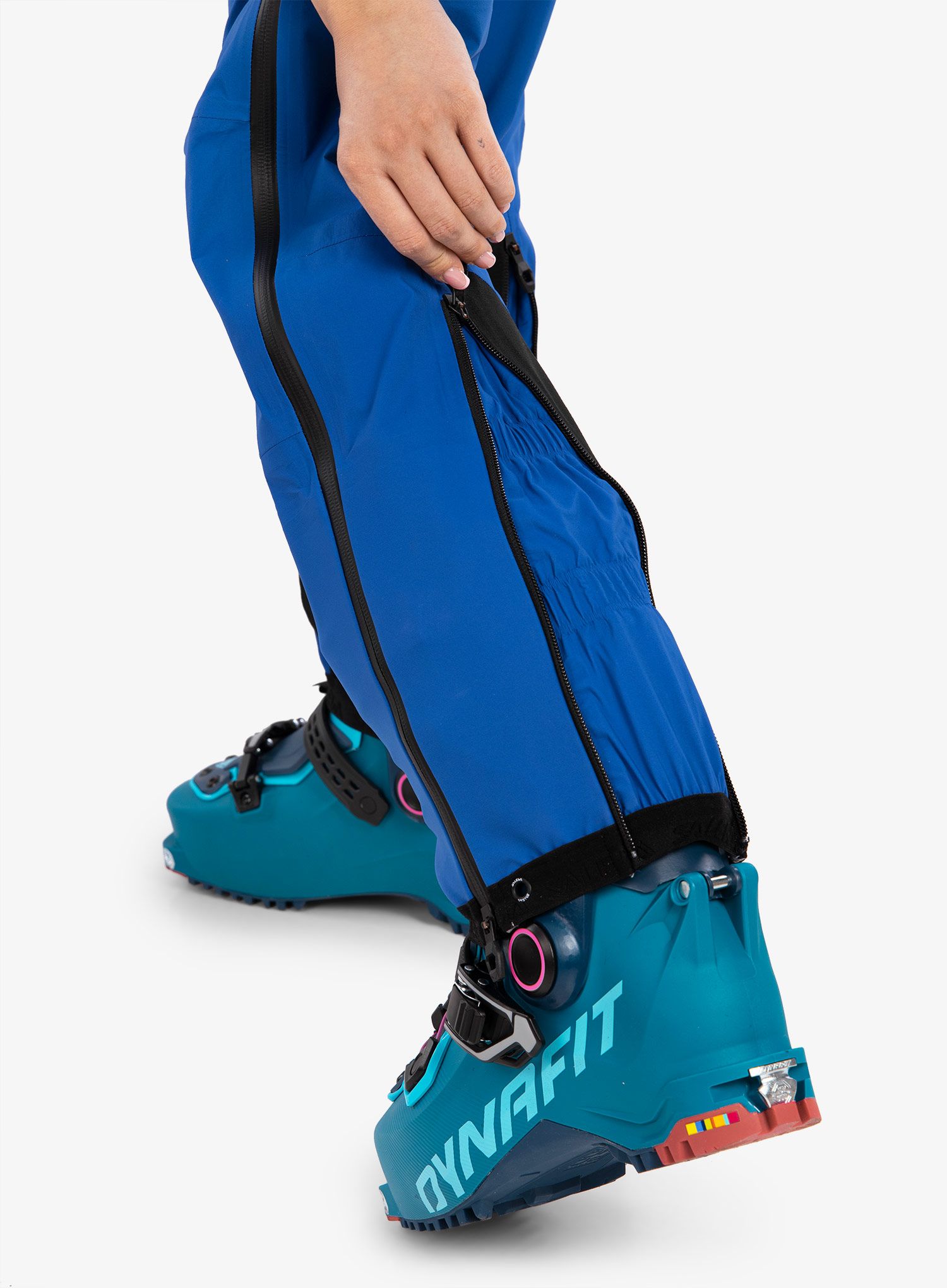 Ženske turno smučarske hlače Salewa Ortles PTX 3L Pants - electric