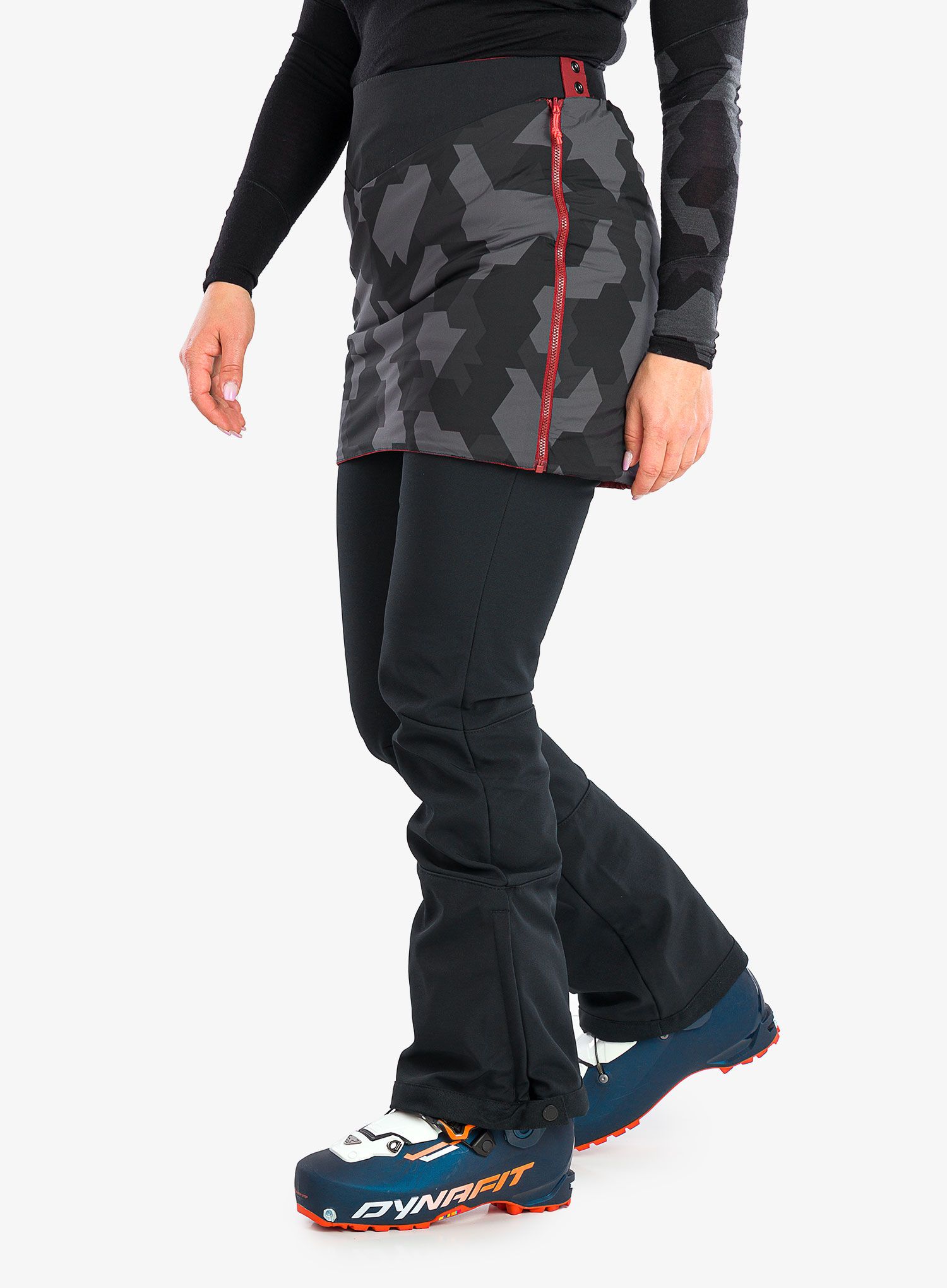 Podloženo krilo Salewa Ortles Twr Stretch Skirt - syrah/black out