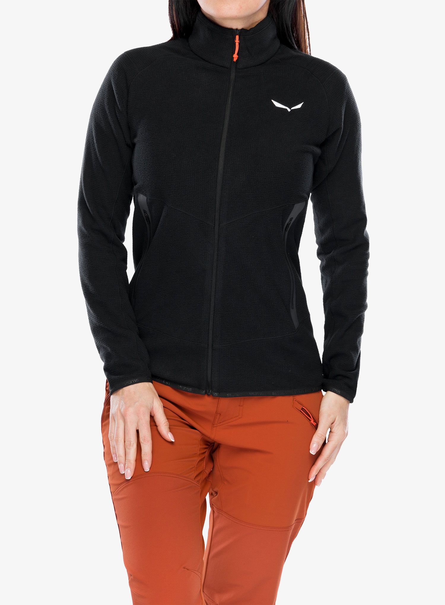 Ženska jopica z zadrgo Salewa Paganella Jacket - black out