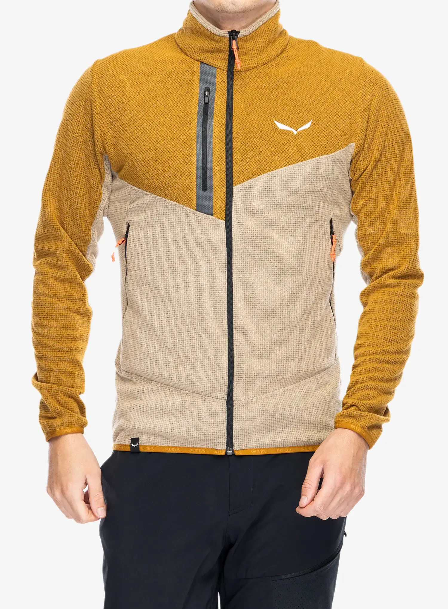 Flis Salewa Paganella Jacket  - brown/quicksand
