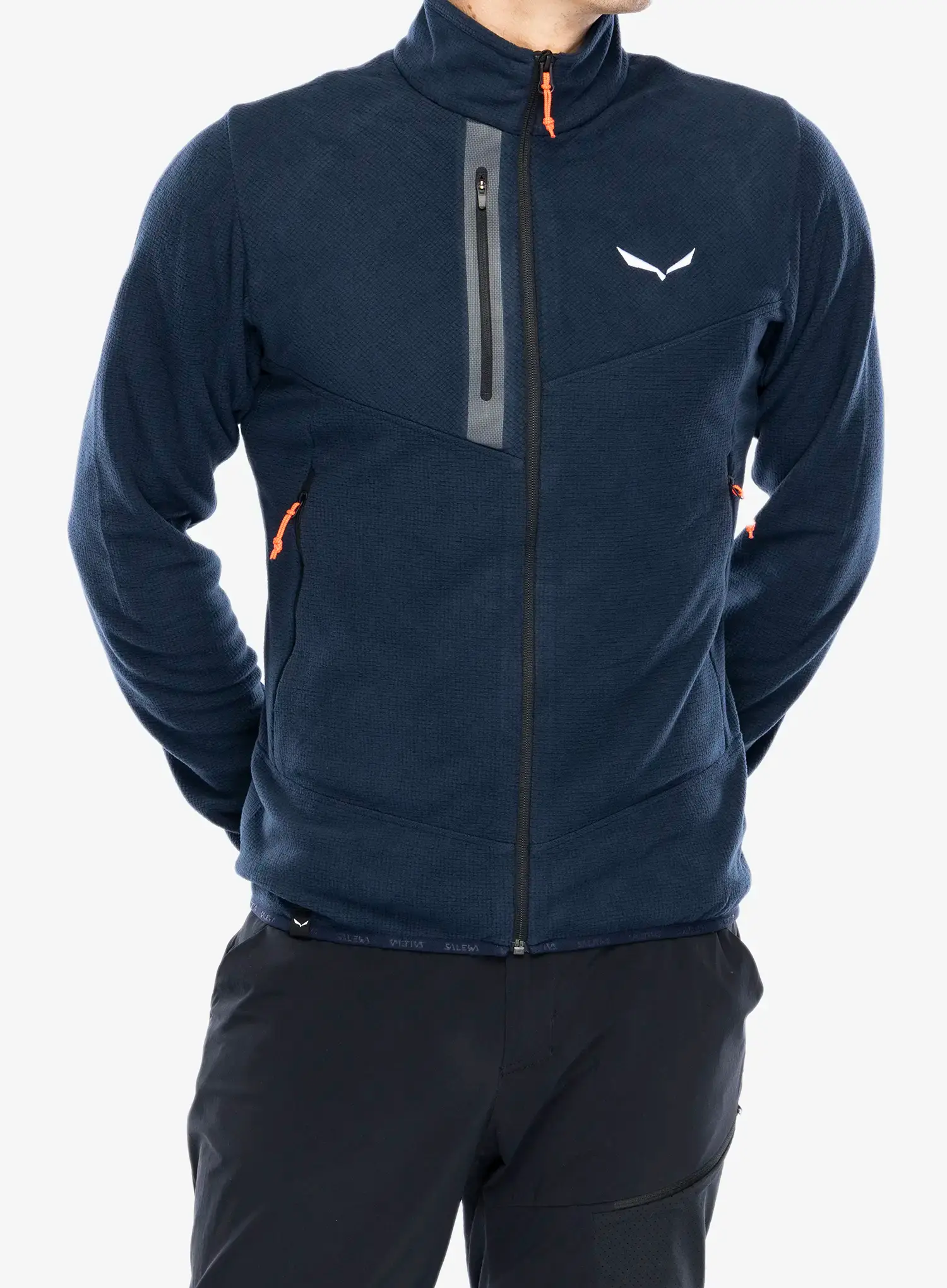 Jopica na zadrgo Salewa Paganella Jacket - navy blazer