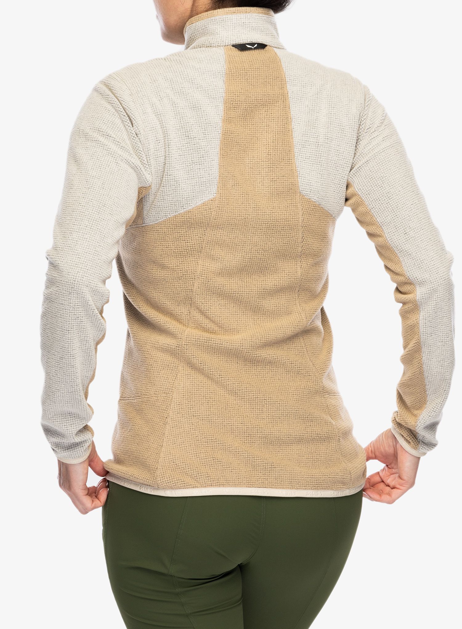 Ženski flis Salewa Paganella Jacket  - quicksand/oatmeal