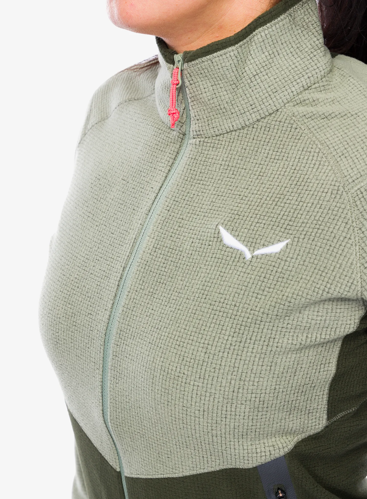 Ženska jopica z zadrgo Salewa Paganella Jacket - shadow