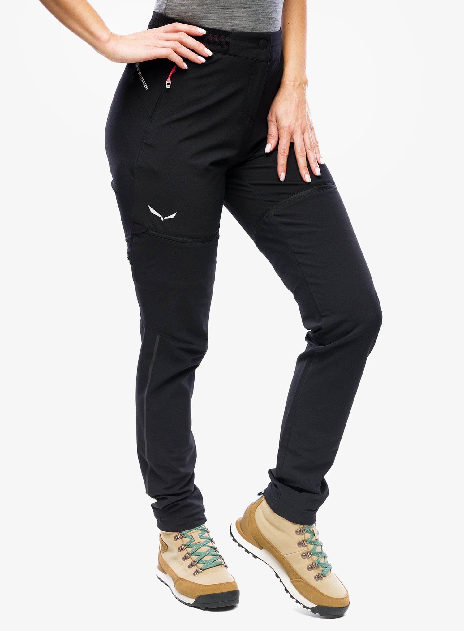 Ženske pohodniške hlače Salewa Pedroc 2 DST 2/1 Pant - black