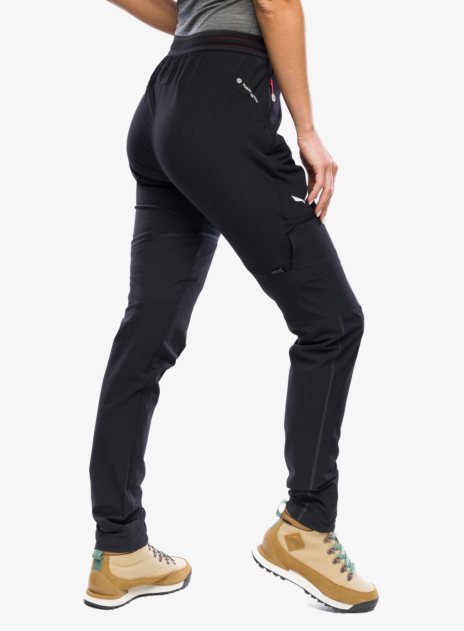 Ženske pohodniške hlače Salewa Pedroc 2 DST 2/1 Pant - black