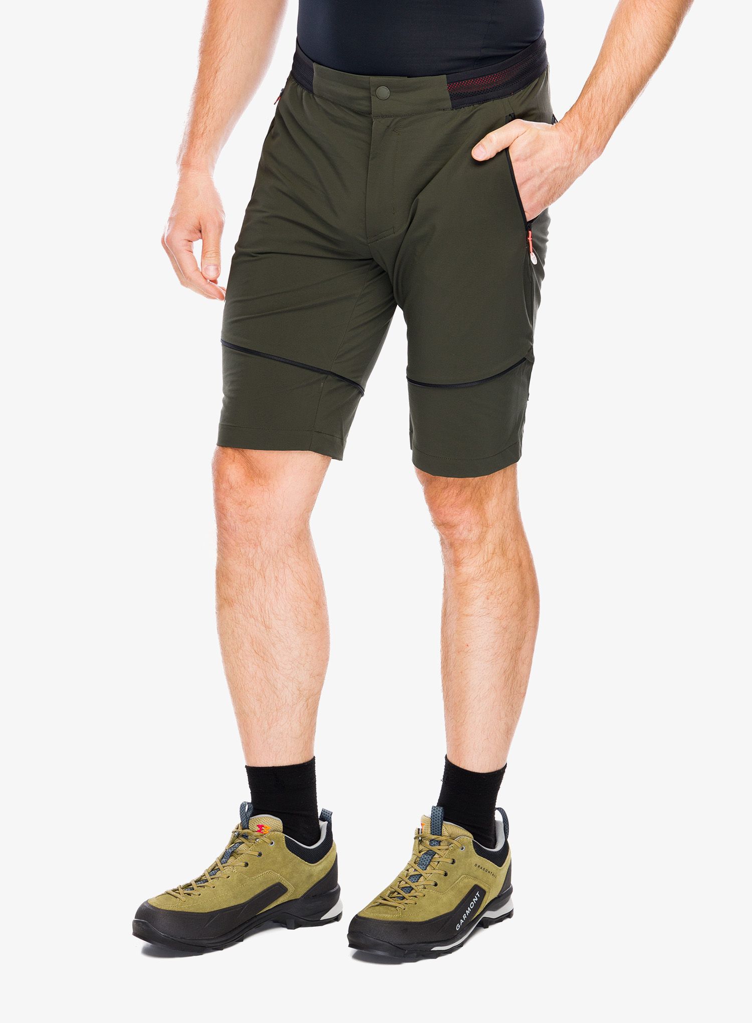 Pohodniške hlače Salewa Pedroc 2 DST 2/1 Pant - dark olive