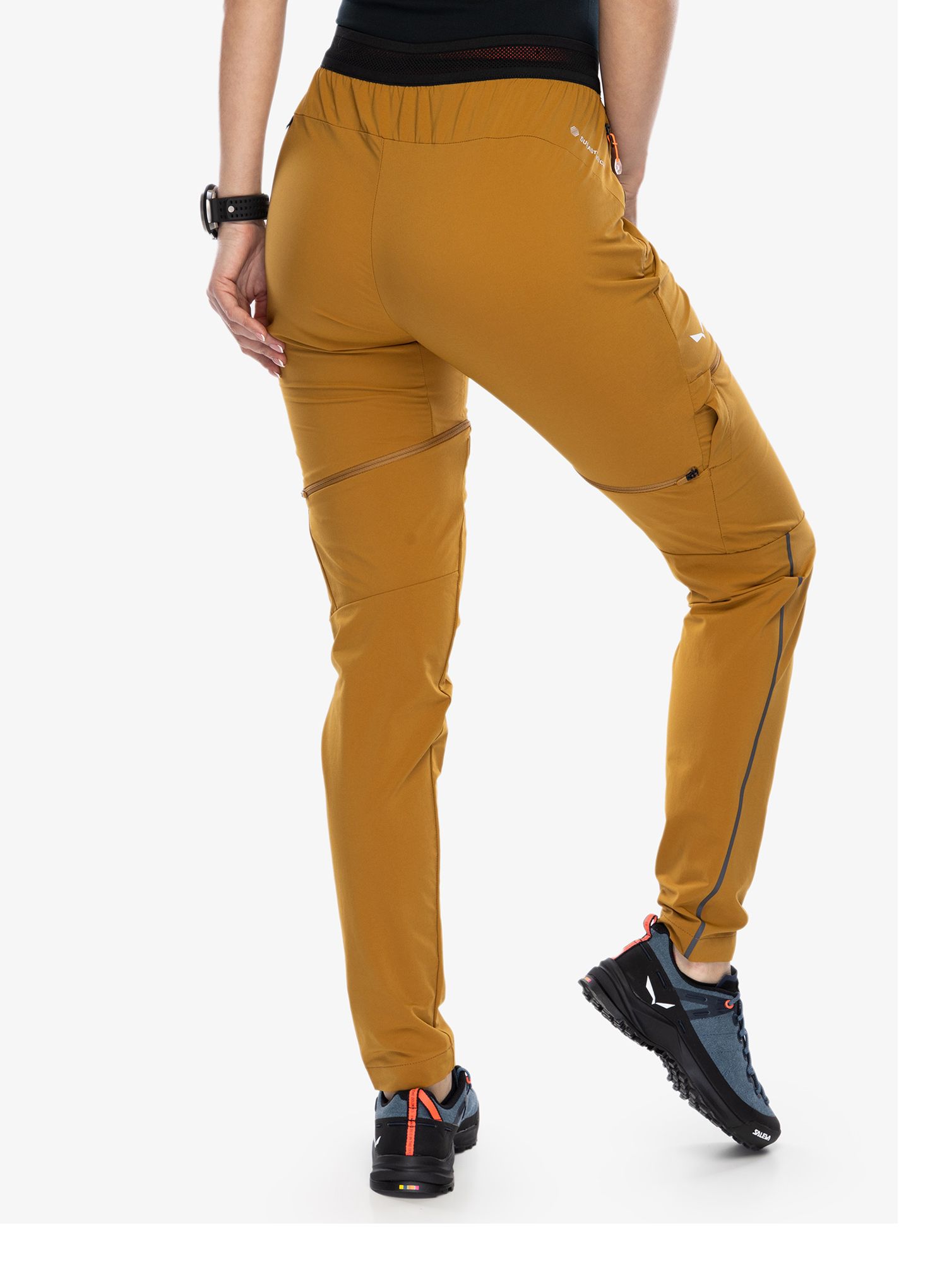 Ženske pohodniške hlače Salewa Pedroc 2 DST 2/1 Pant - golden brown