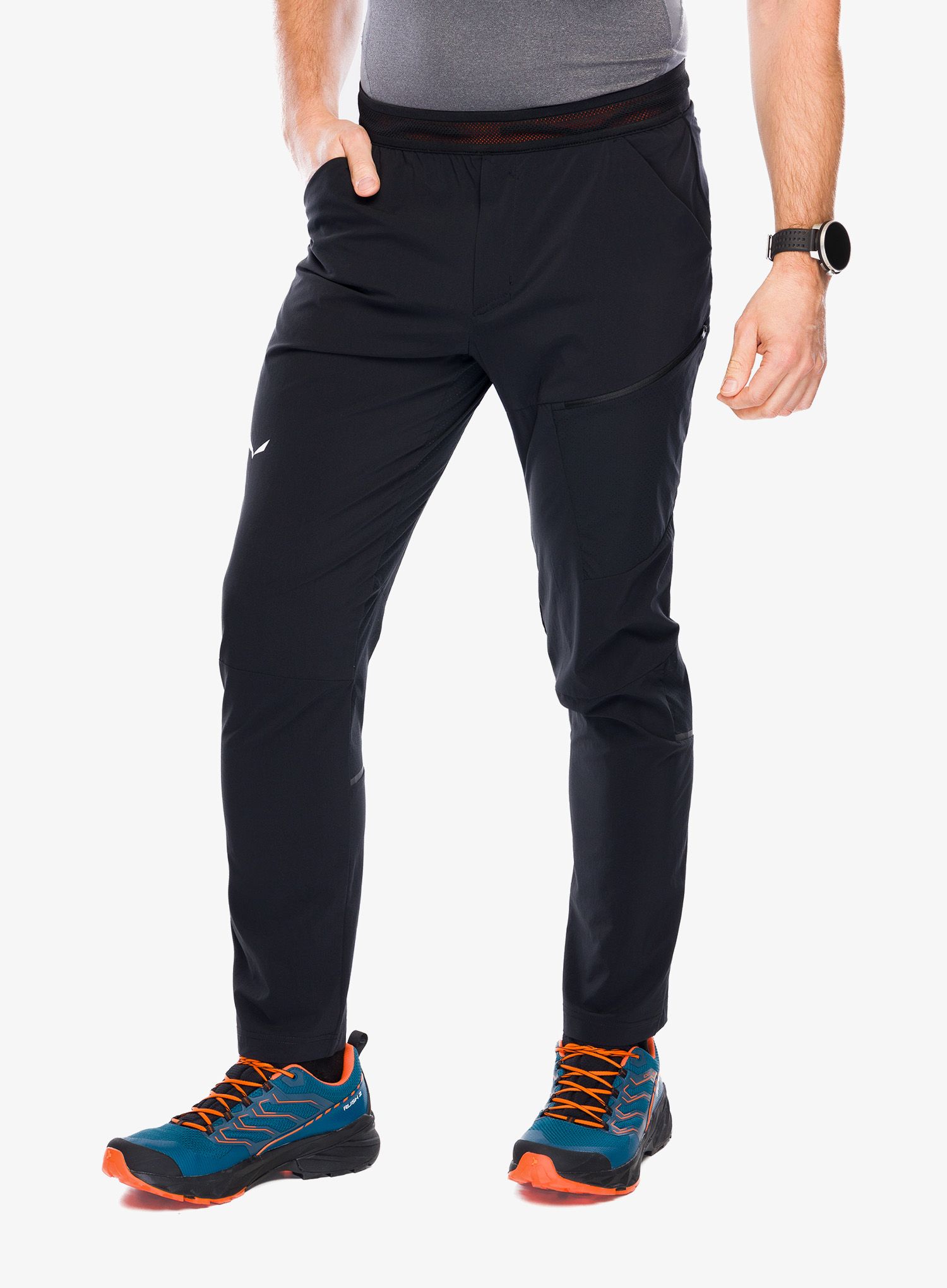Pohodne hlače Salewa Pedroc 2 DST Light Pant - black out