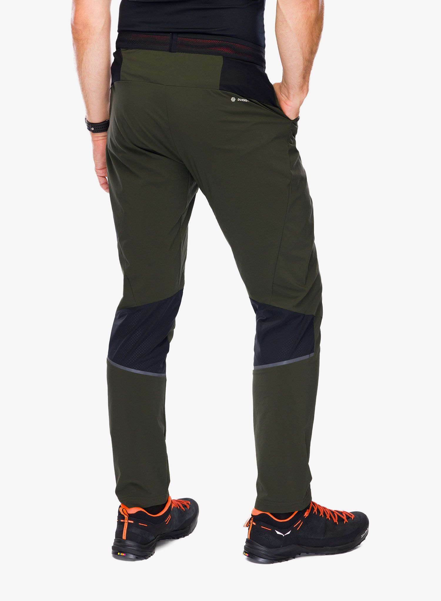 Pohodniške hlače Salewa Pedroc 2 DST Light Pant - dark olive