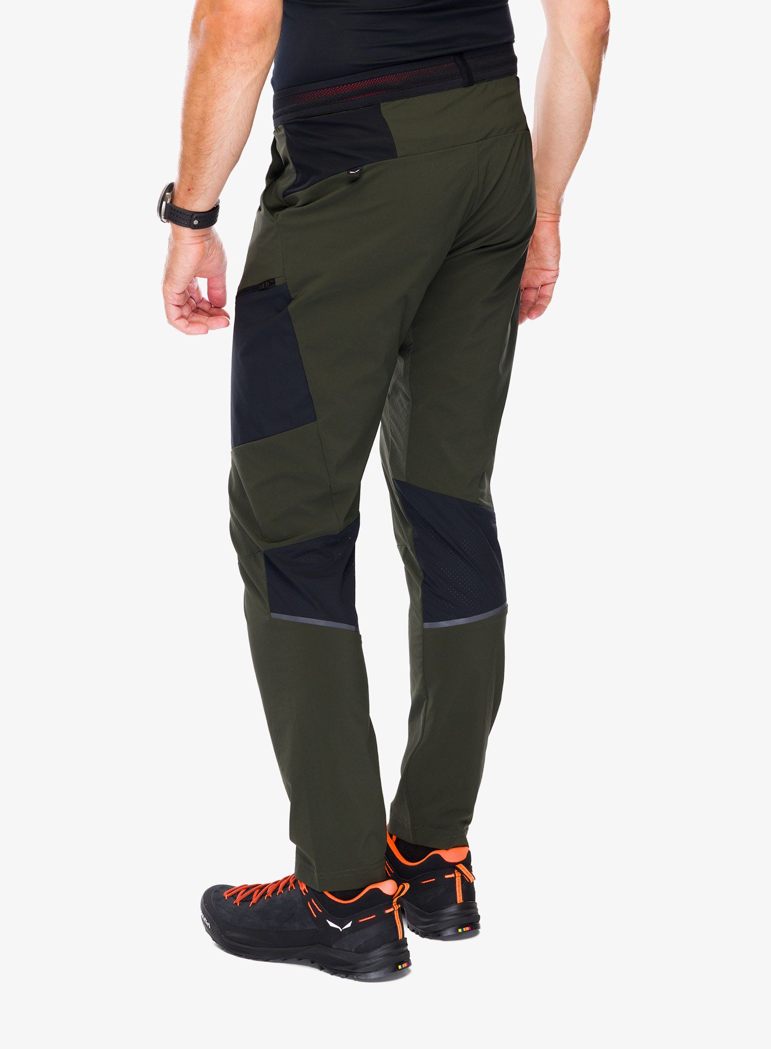 Pohodniške hlače Salewa Pedroc 2 DST Light Pant - dark olive