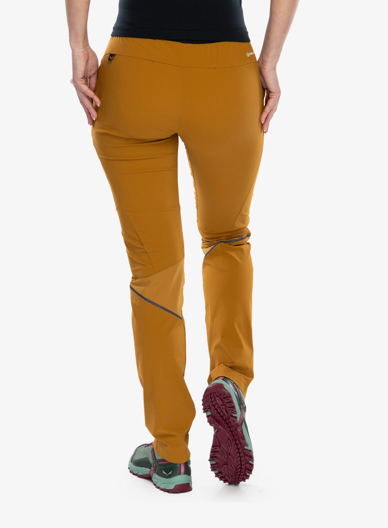 Ženske hlače Salewa Pedroc 2 DST Light Pant - golden brown