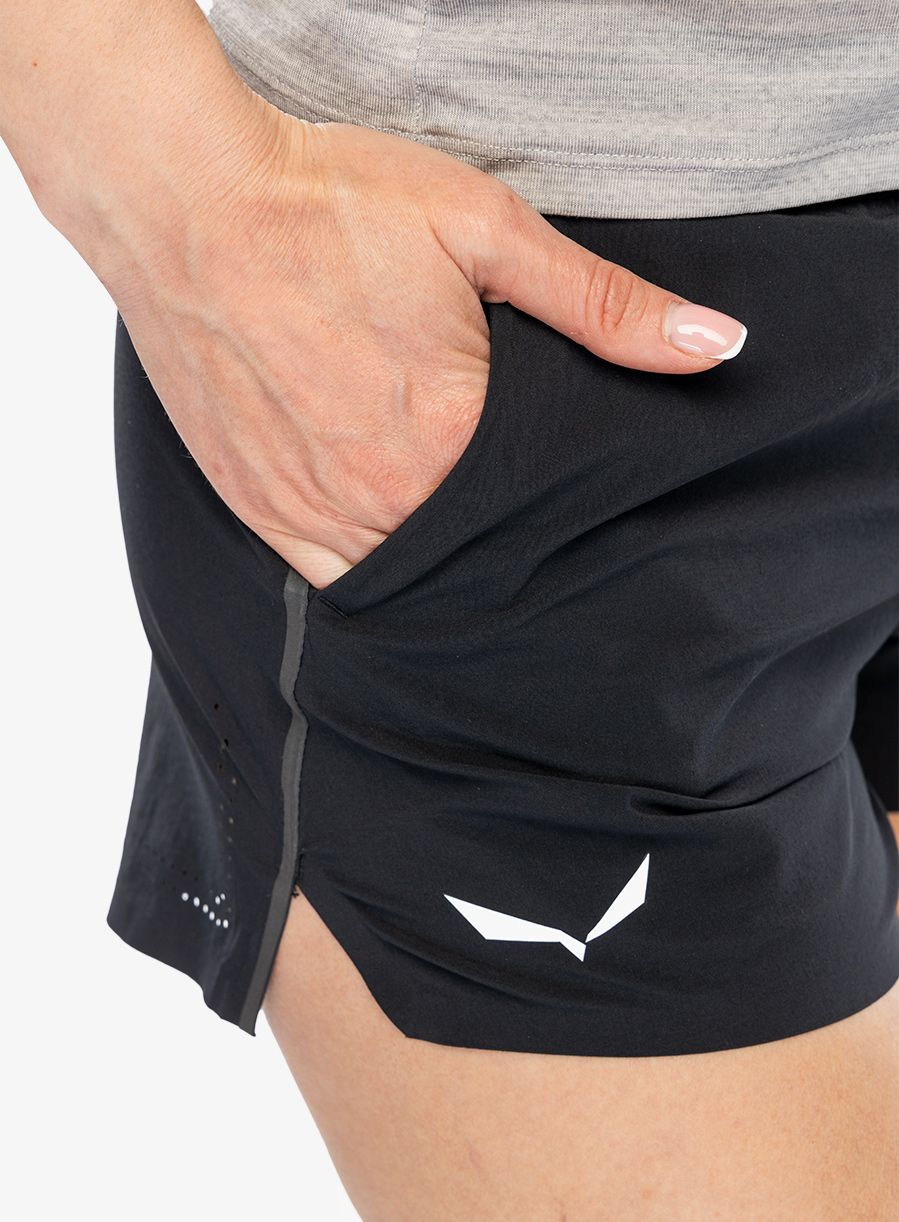 Ženske kratke hlače Salewa Pedroc 2 DST Shorts - black out