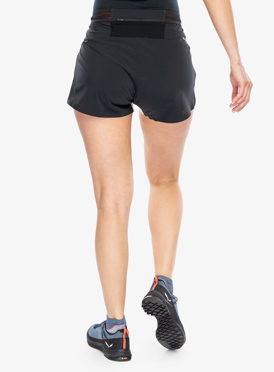 Ženske kratke hlače Salewa Pedroc 2 DST Shorts - zephyr/black out