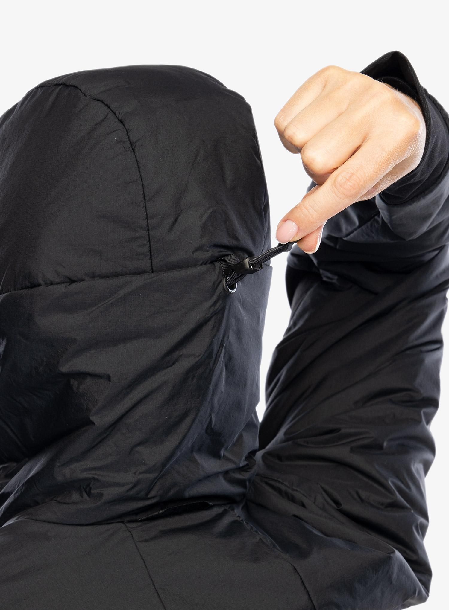 Ženska hibridna jakna Salewa Pedroc 2 TWR Hyb Jacket - black out