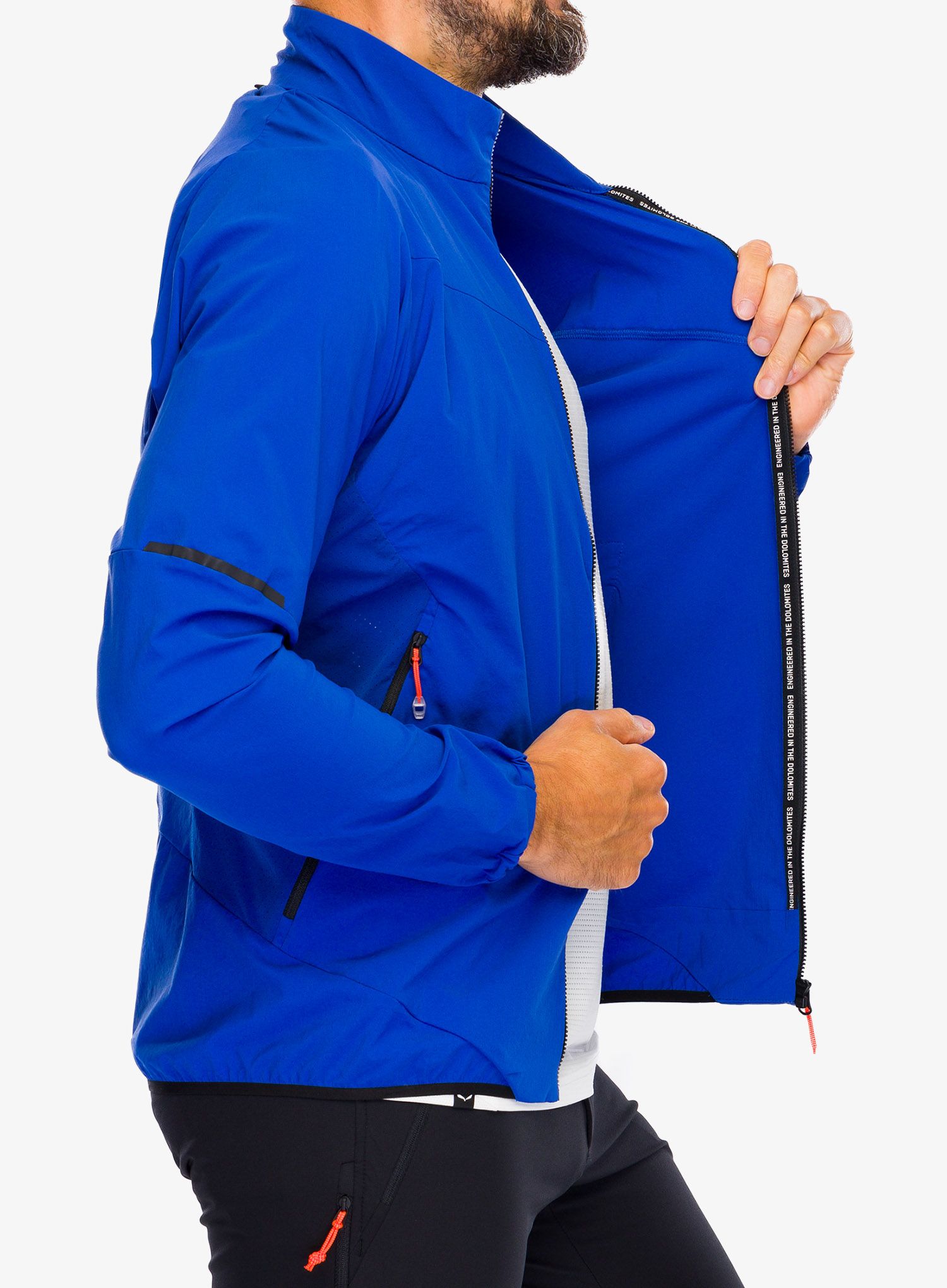 Softshell jakna Salewa Pedroc DST Light Jacket - electric