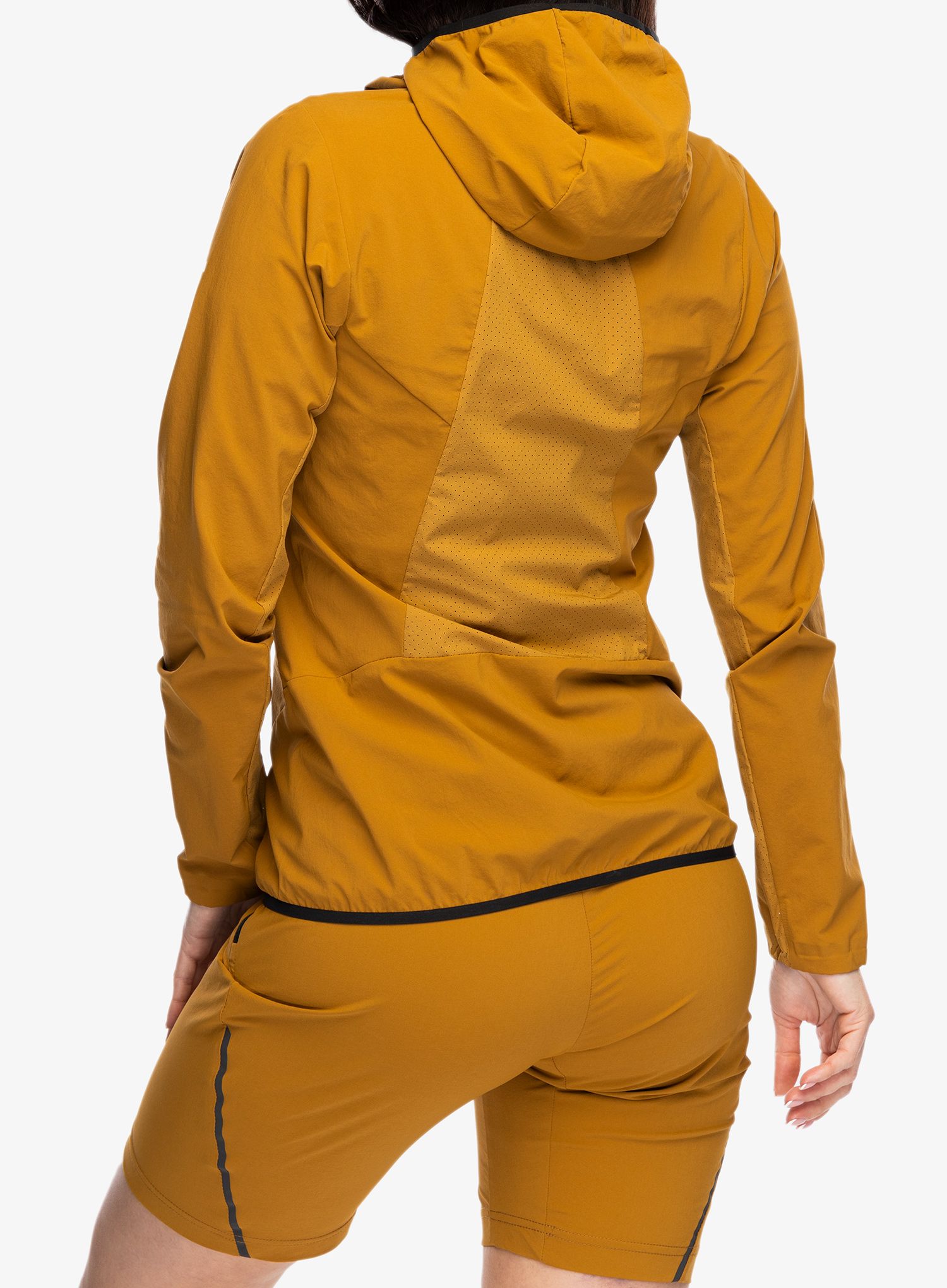 Ženska softshell jakna Salewa Pedroc DST Light Jacket - golden brown