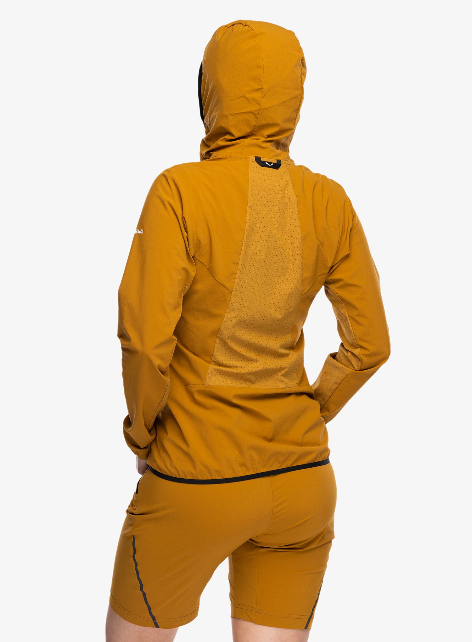 Ženska softshell jakna Salewa Pedroc DST Light Jacket - golden brown