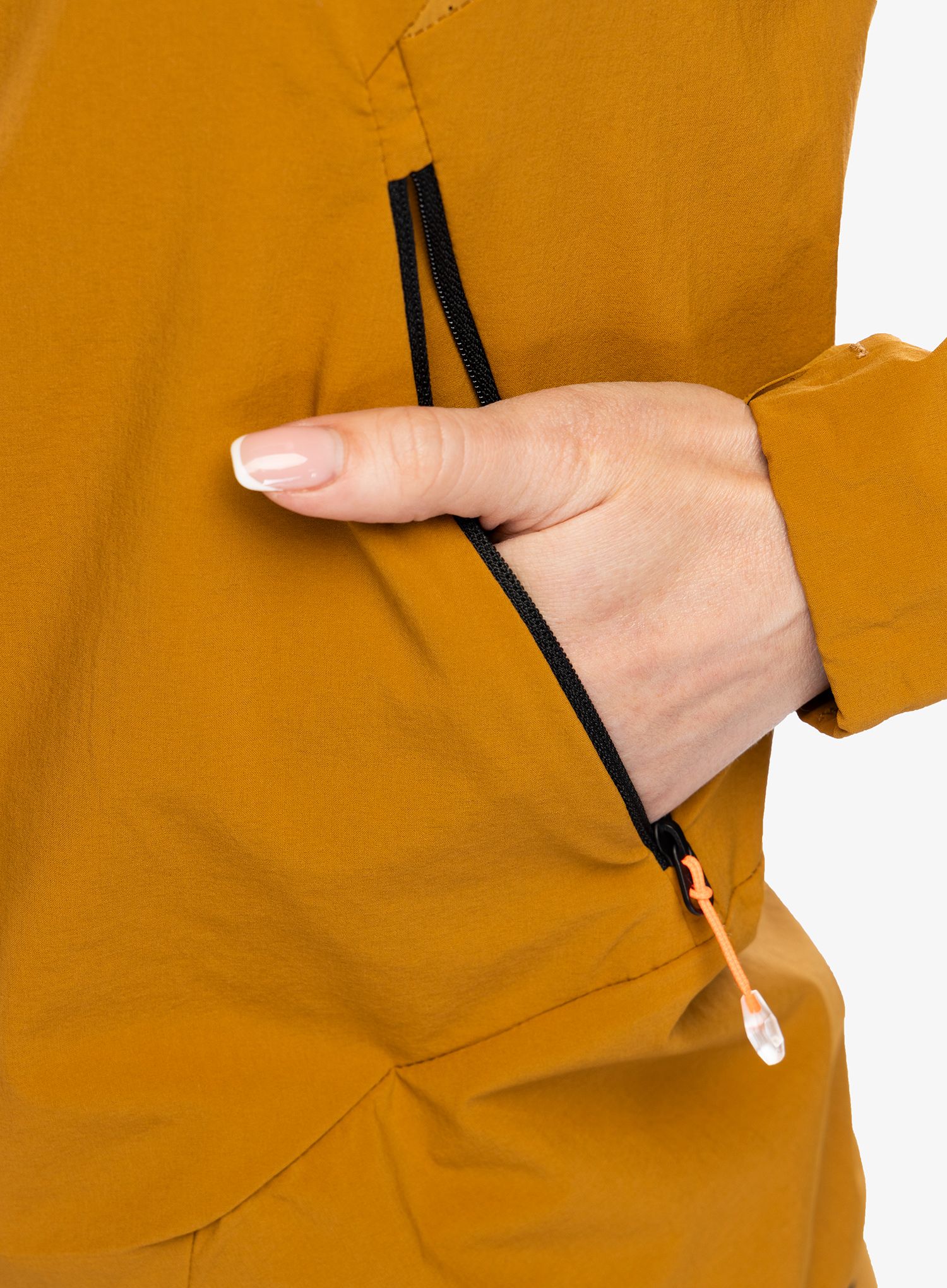 Ženska softshell jakna Salewa Pedroc DST Light Jacket - golden brown