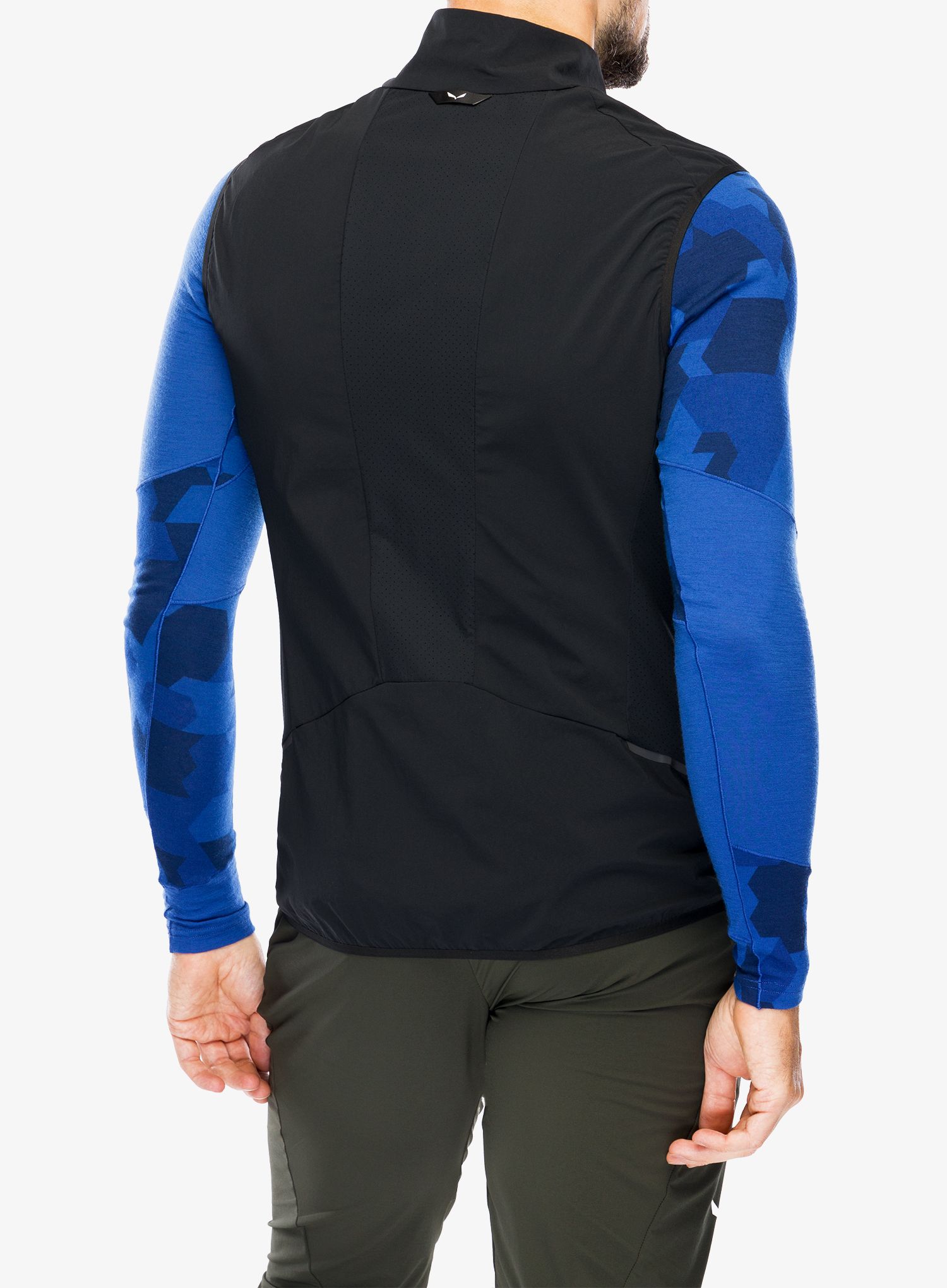 Brezrokavnik Salewa Pedroc DST Light Vest - black out