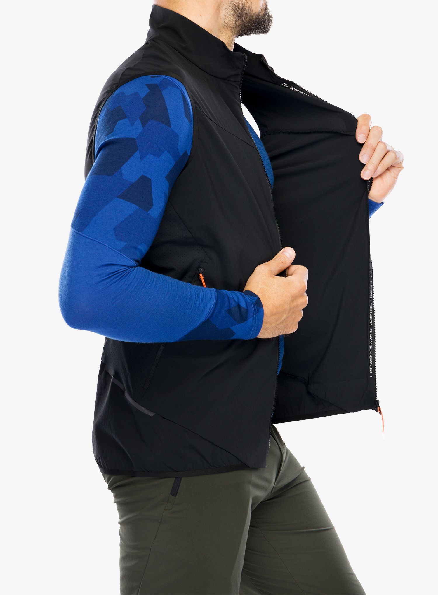 Brezrokavnik Salewa Pedroc DST Light Vest - black out