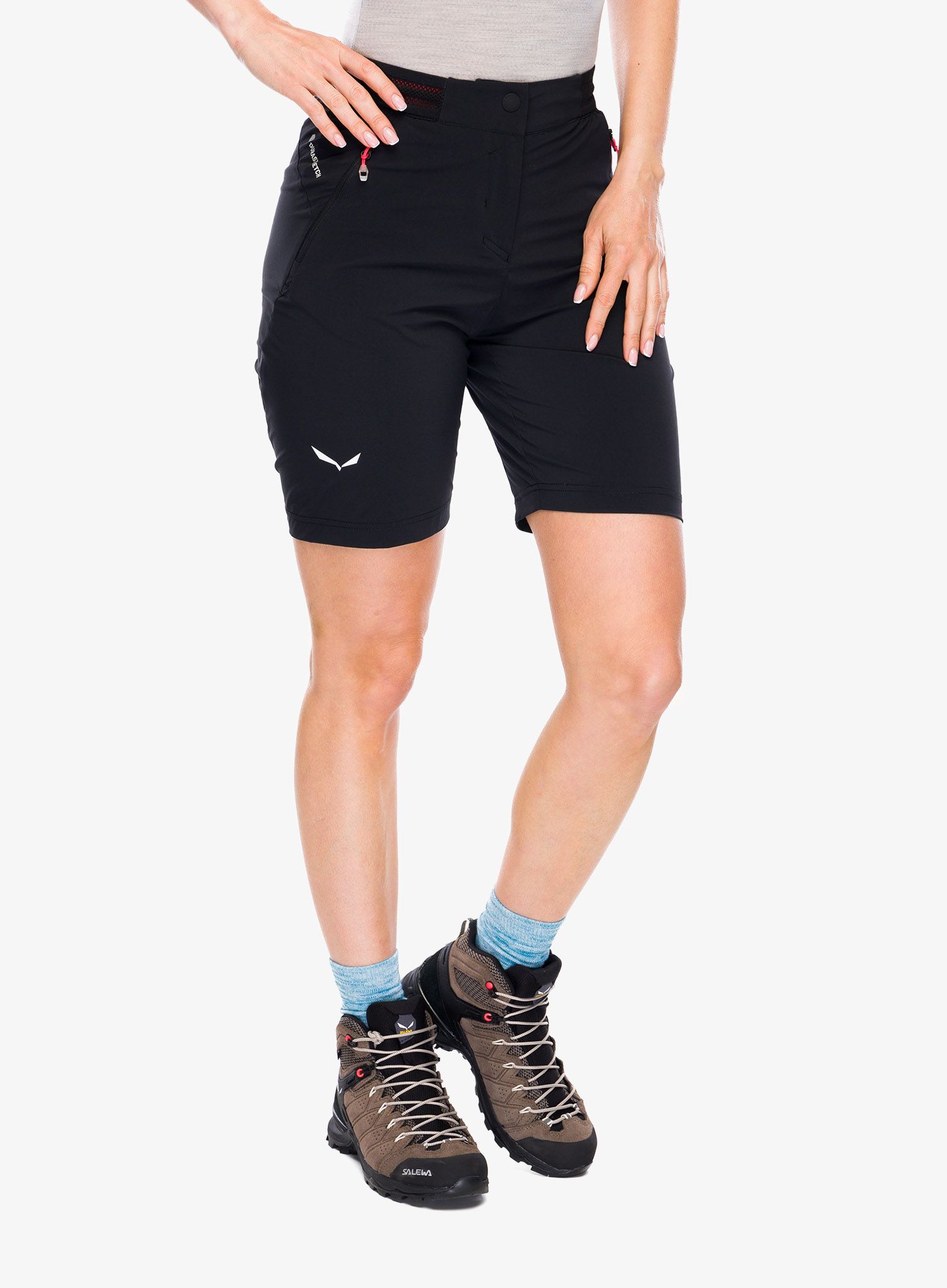 Ženske kratke hlače Salewa Pedroc DST Shorts - black out