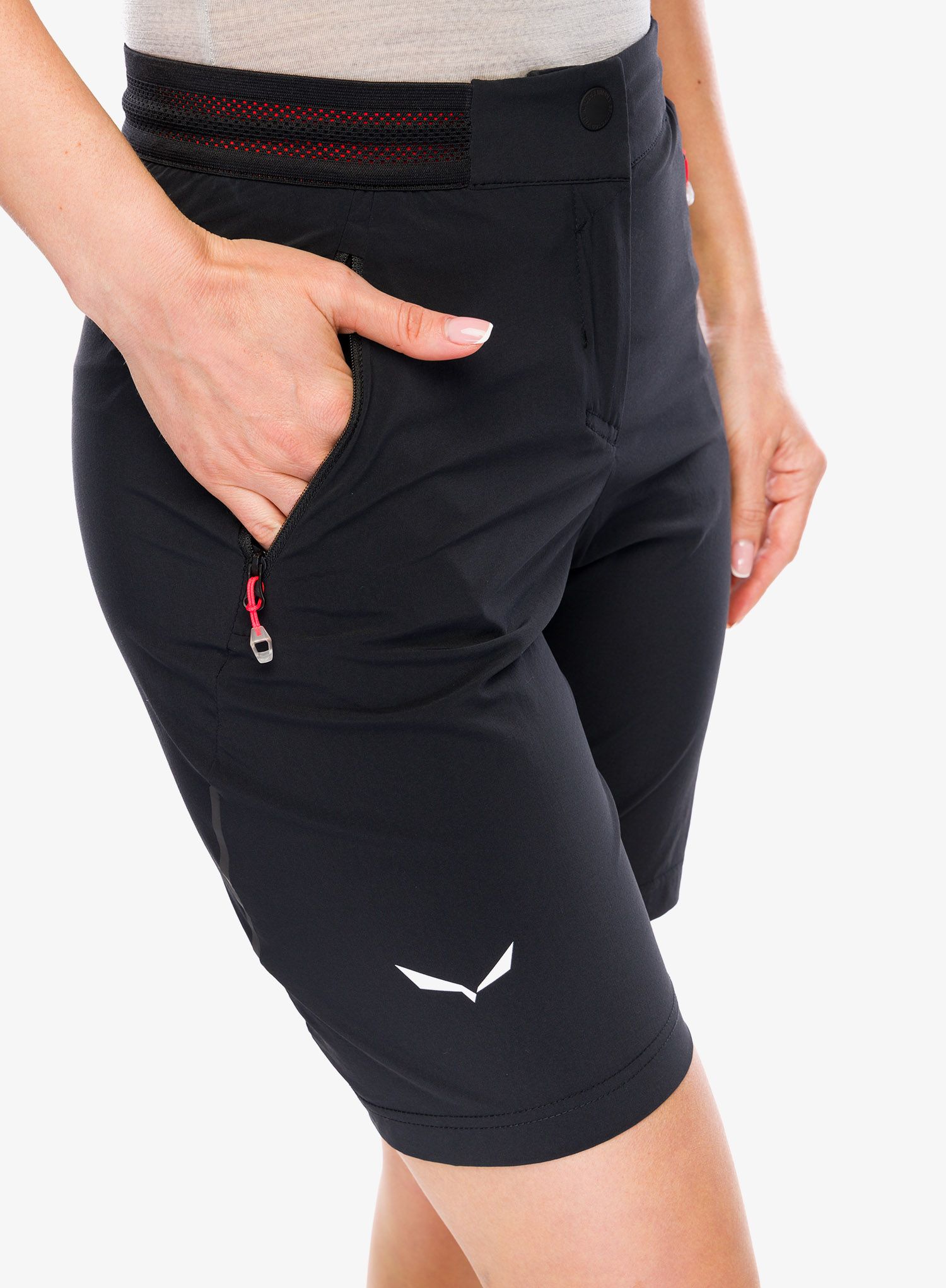 Ženske kratke hlače Salewa Pedroc DST Shorts - black out