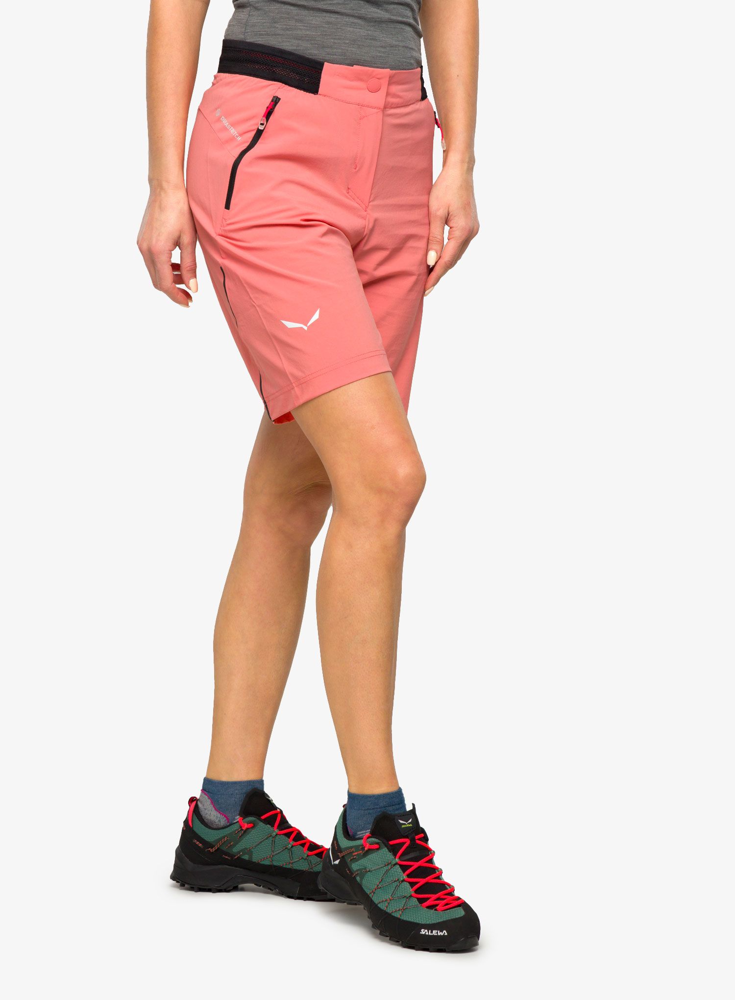 Ženske kratke hlače Salewa Pedroc DST Shorts - lantana pink