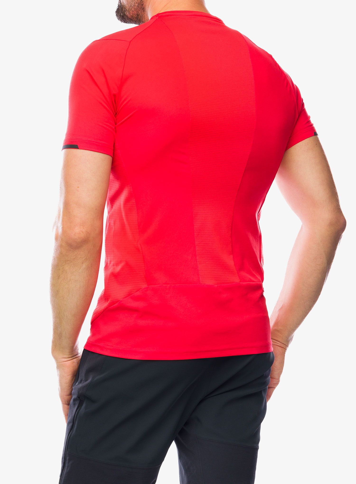Športna majica Salewa Pedroc Dry Hyb T-Shirt - flame