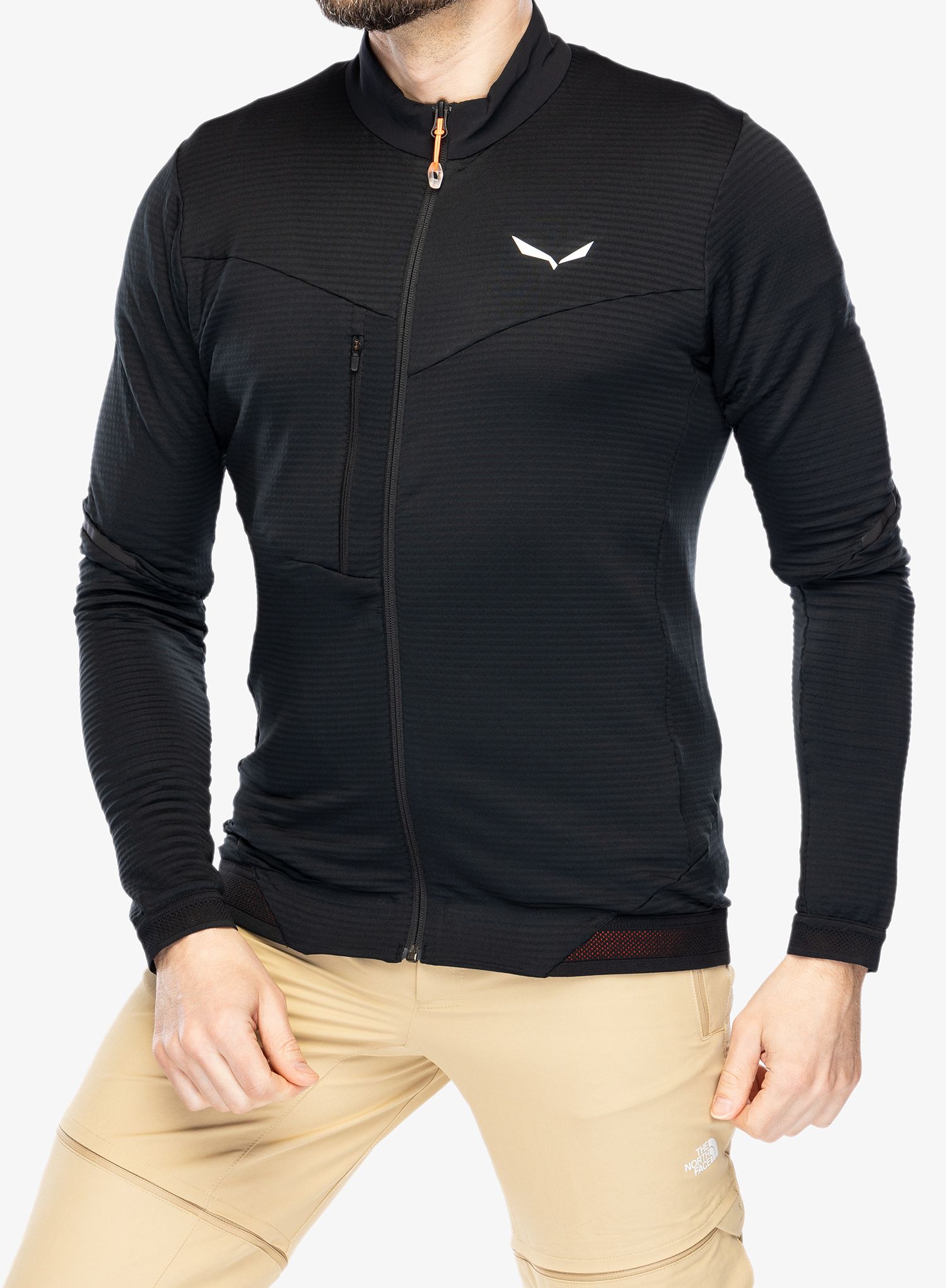 Jopica na zadrgo Salewa Pedroc PL 2 Jacket - black out