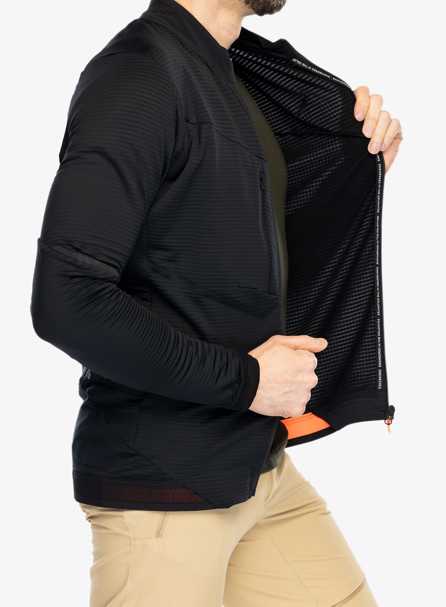 Jopica na zadrgo Salewa Pedroc PL 2 Jacket - black out