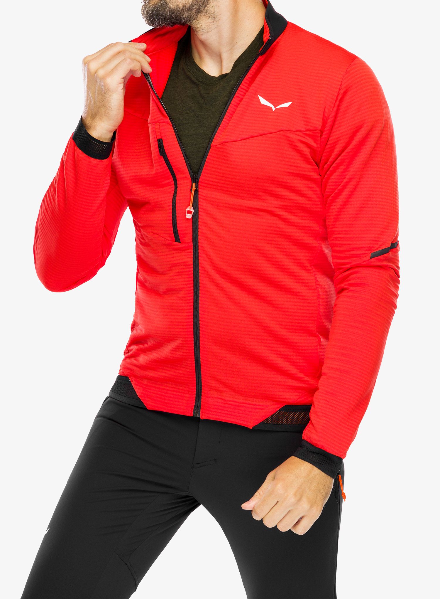 Flis Salewa Pedroc PL 2 Jacket - flame