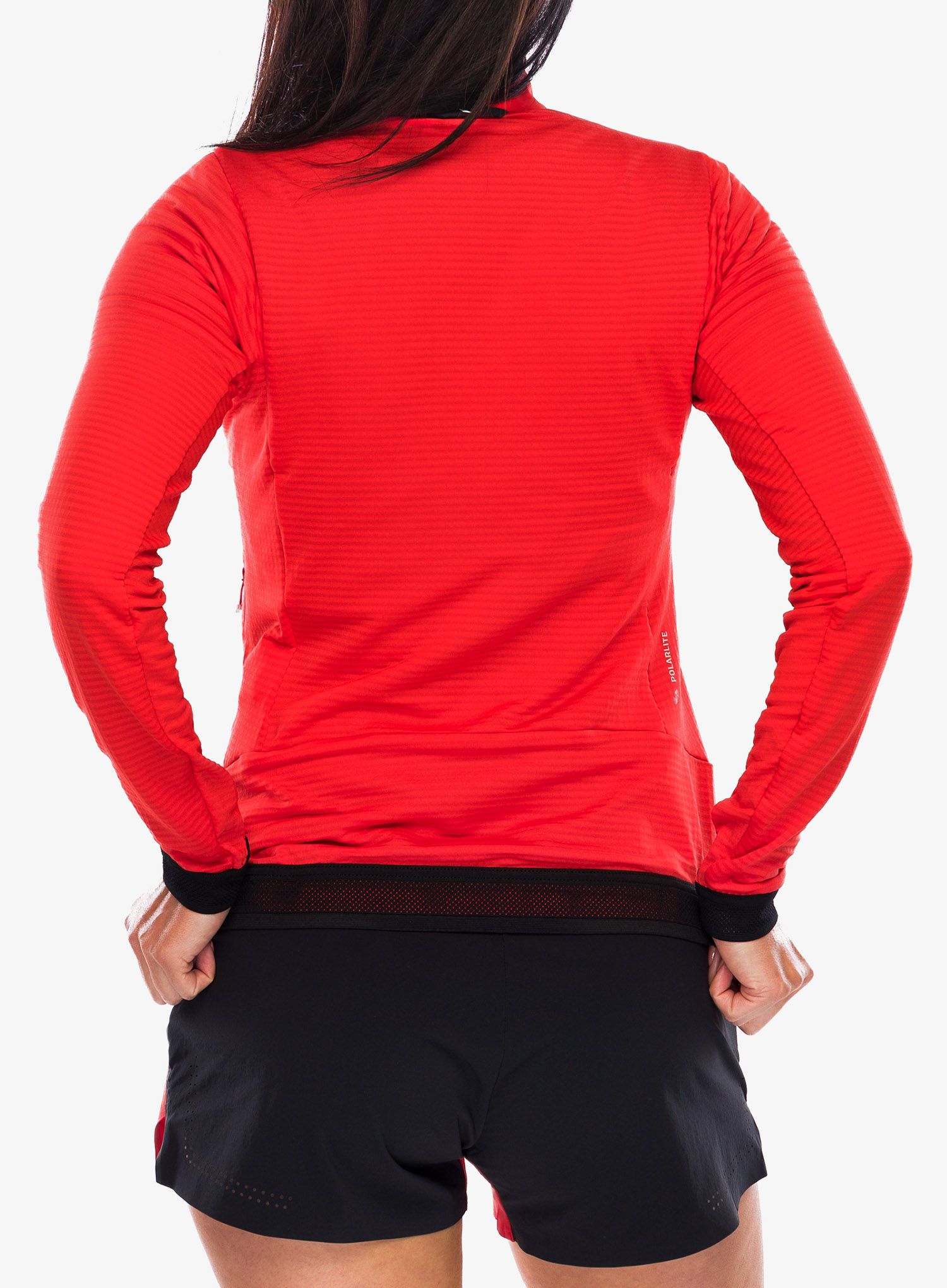 Ženski flis Salewa Pedroc PL 2 Jacket - flame