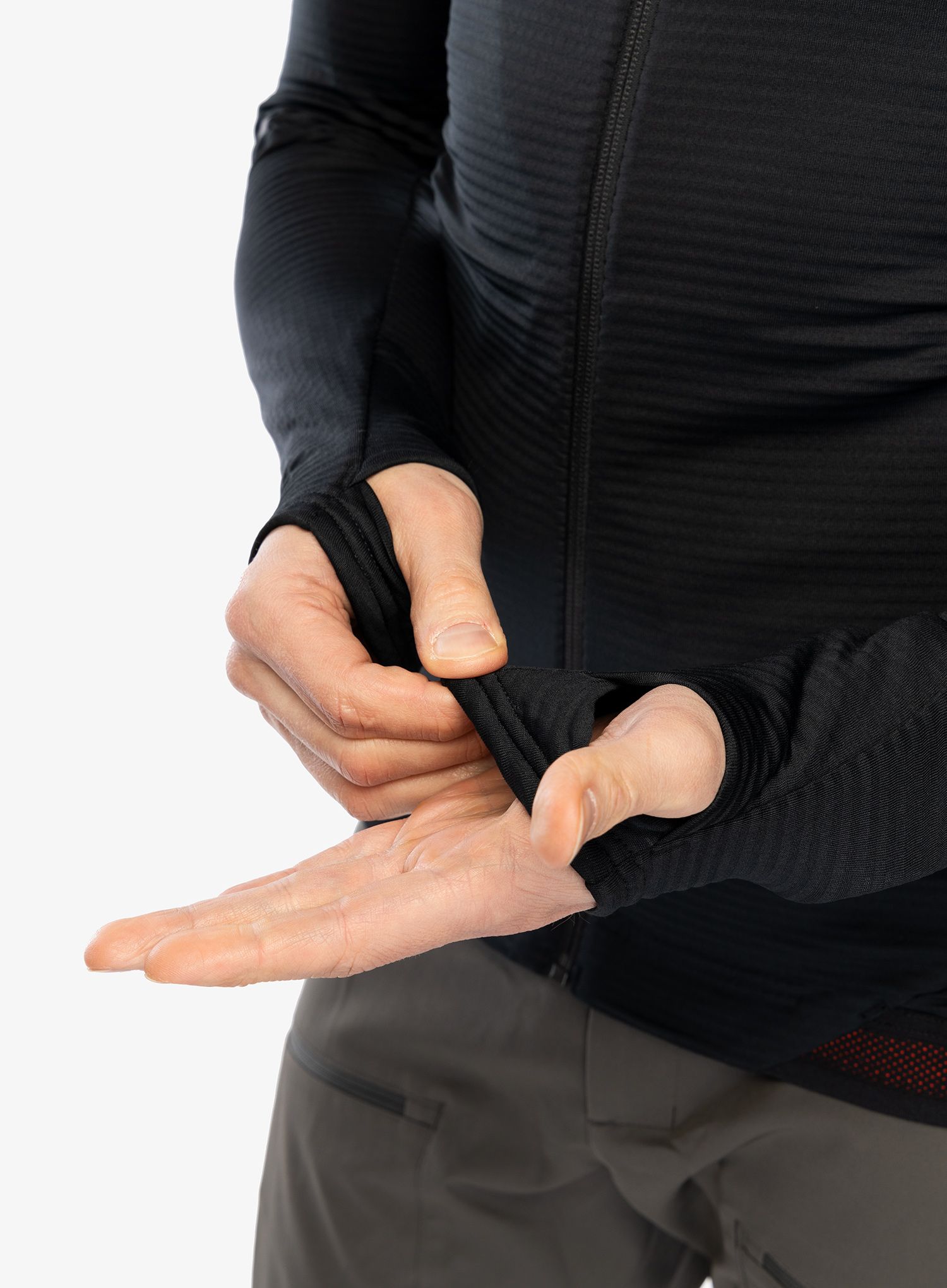 Jopica s kapuco Salewa Pedroc PL Hooded Jacket - black out
