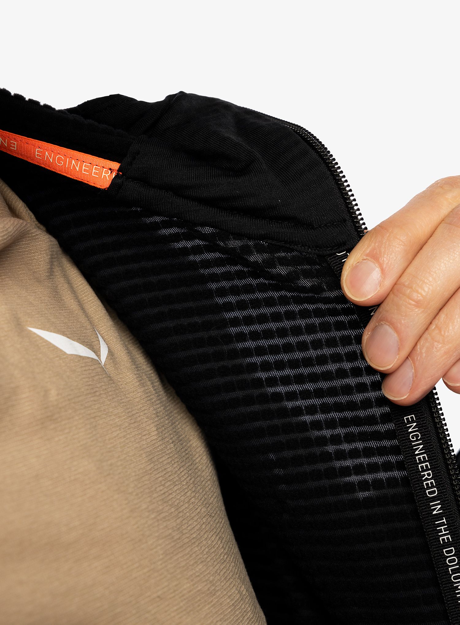 Jopica s kapuco Salewa Pedroc PL Hooded Jacket - black out