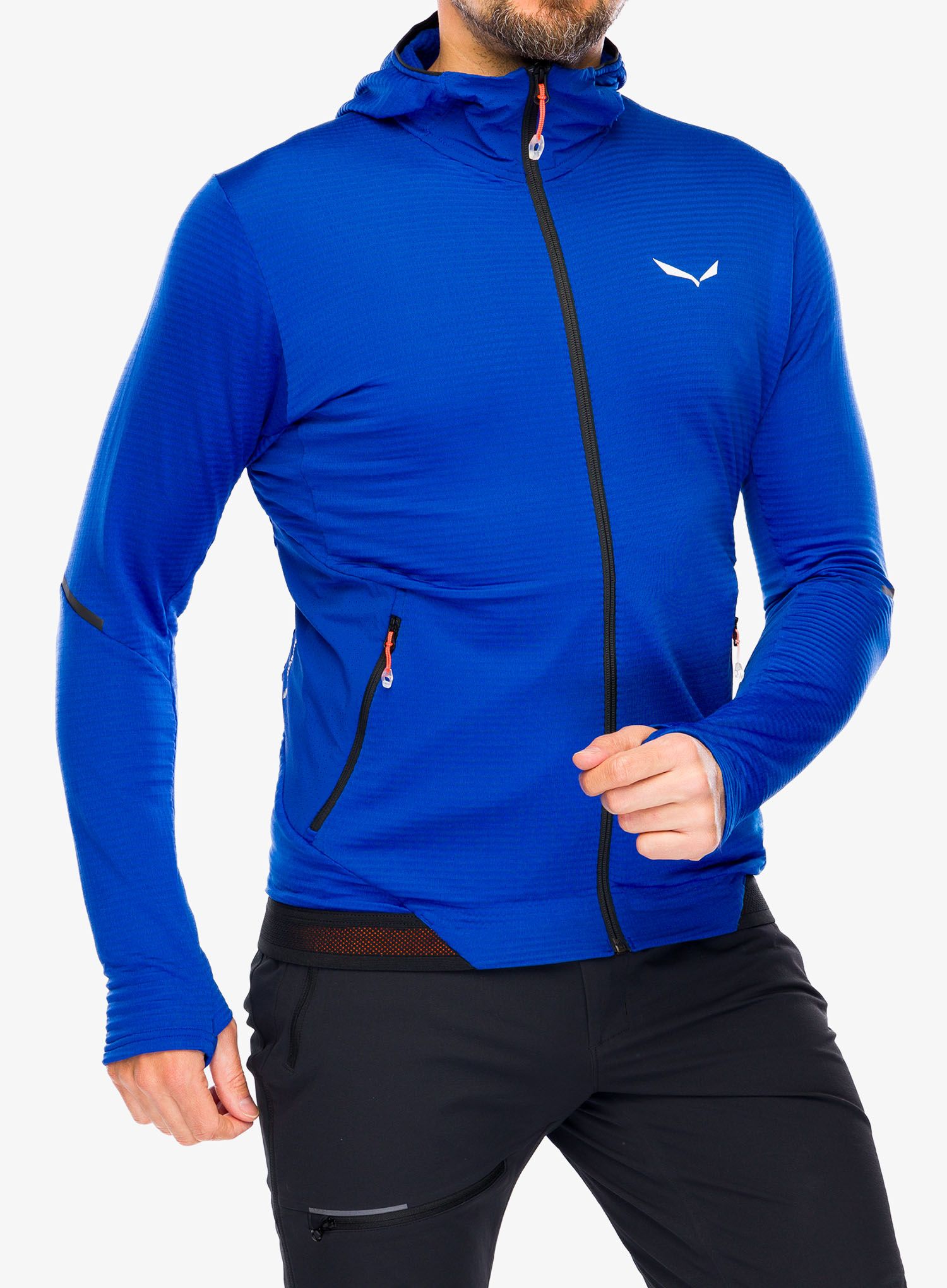 Moška jopica Salewa Pedroc PL Hooded Jacket - electric