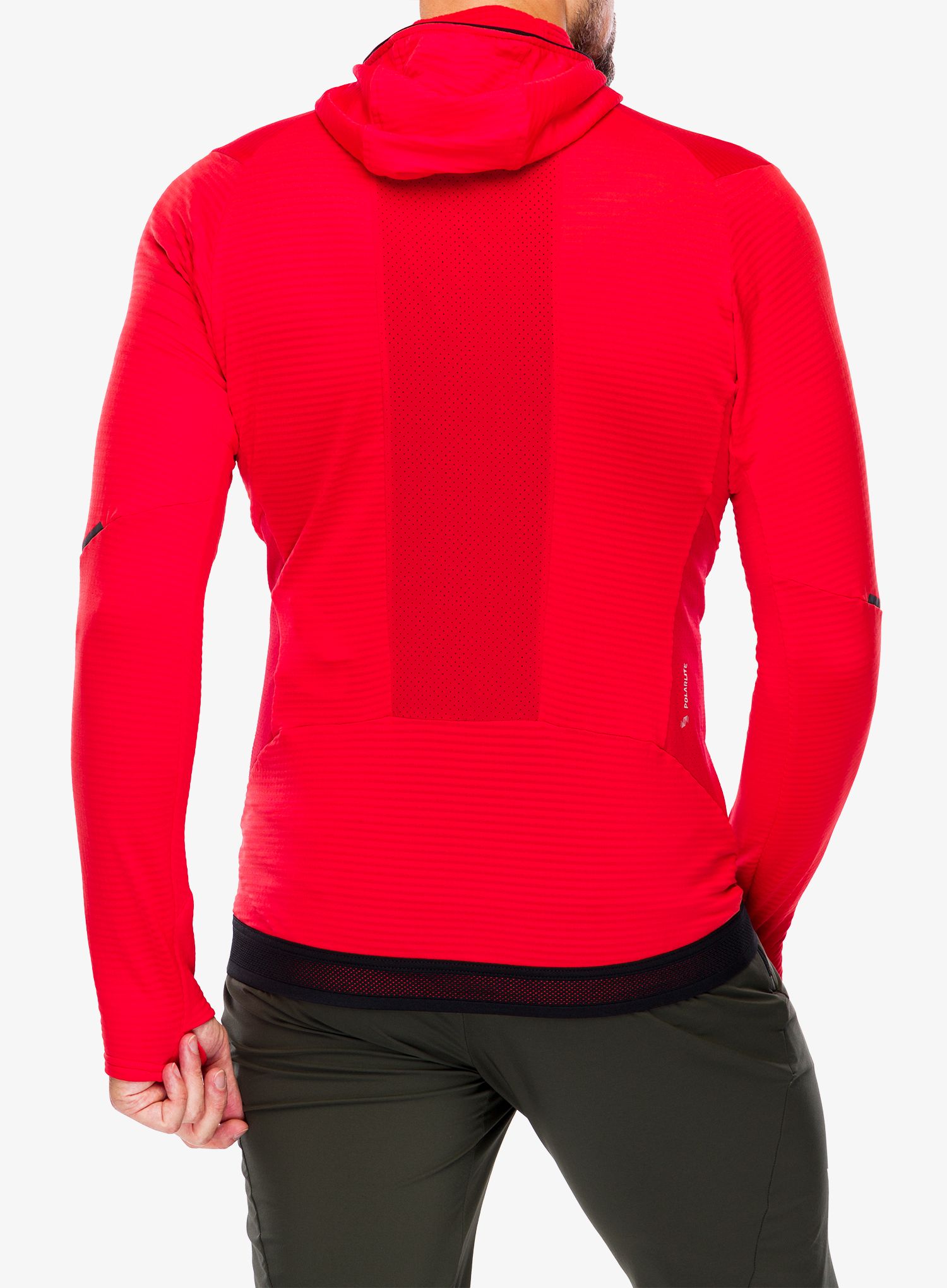 Jopica Salewa Pedroc PL Hooded Jacket - flame/flame