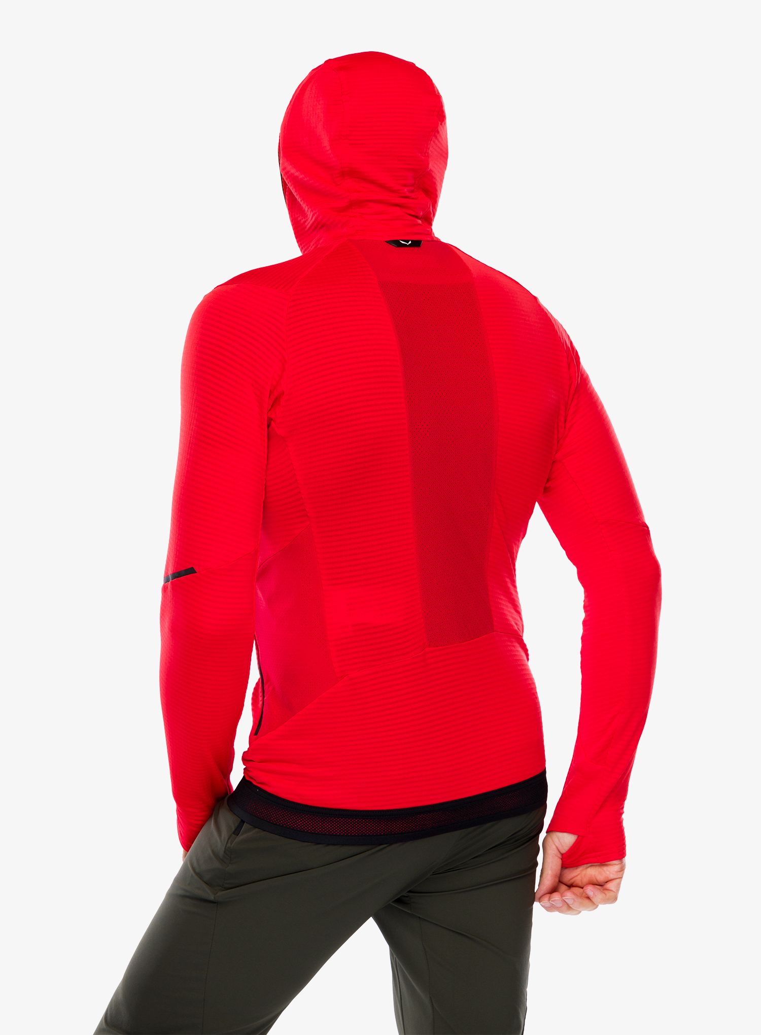 Jopica Salewa Pedroc PL Hooded Jacket - flame/flame
