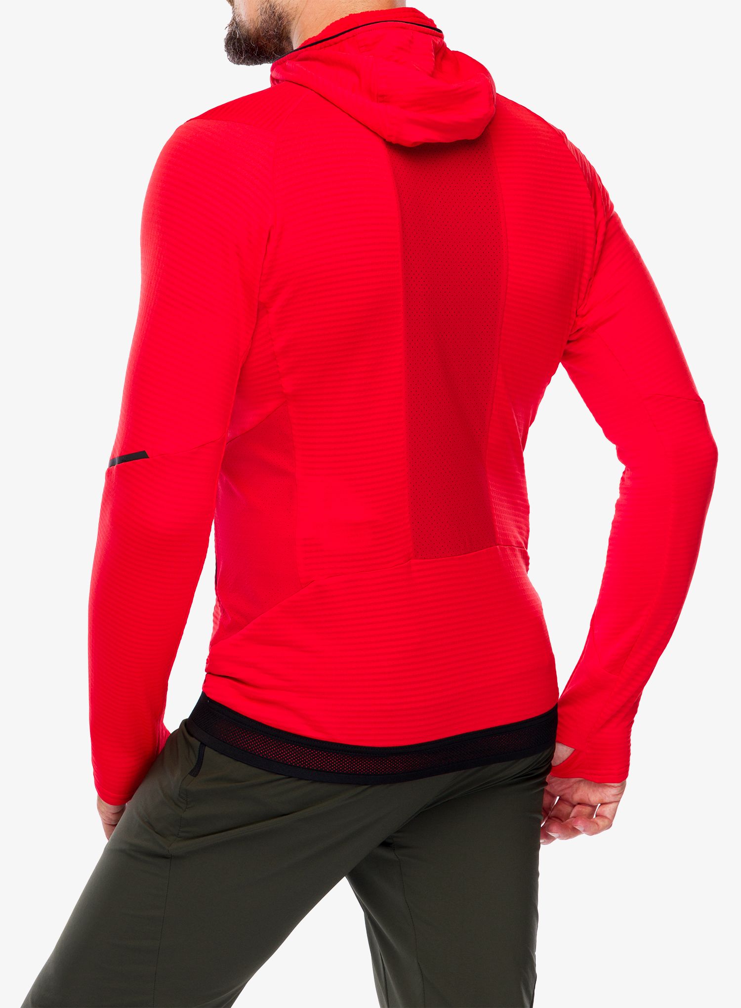 Jopica Salewa Pedroc PL Hooded Jacket - flame/flame