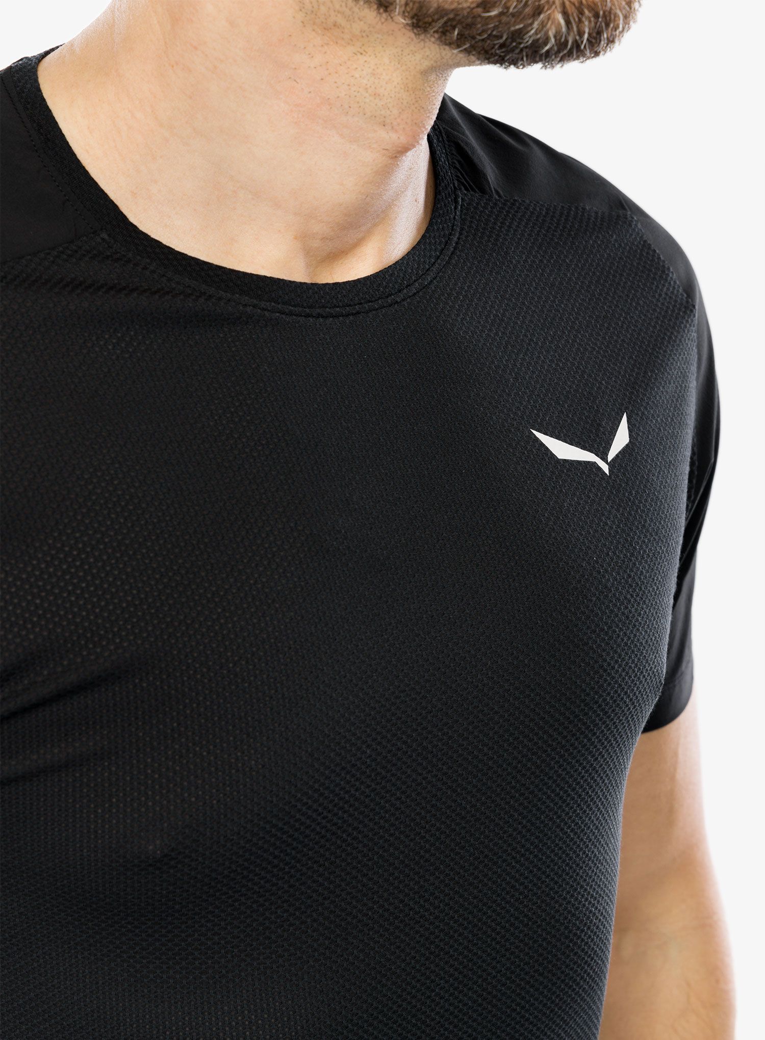 Majica Salewa Pedroc PTC Delta T-Shirt - black out