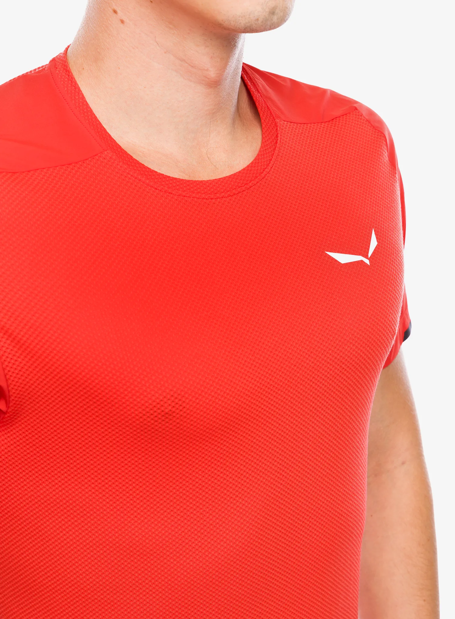 Športna majica Salewa Pedroc PTC Delta T-Shirt - flame