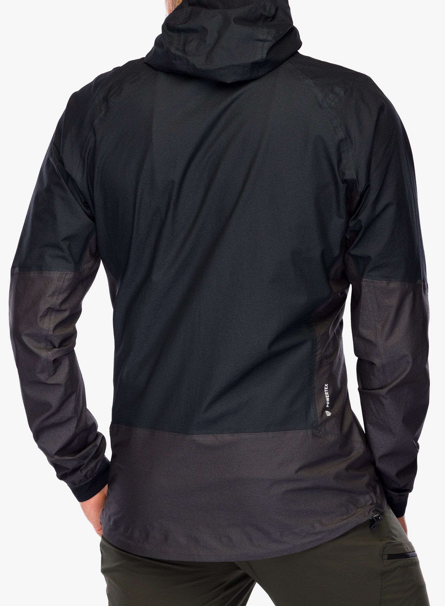 Nepremočljiva jakna Salewa Pedroc PTX 2,5L Light Jacket - onyx/black out