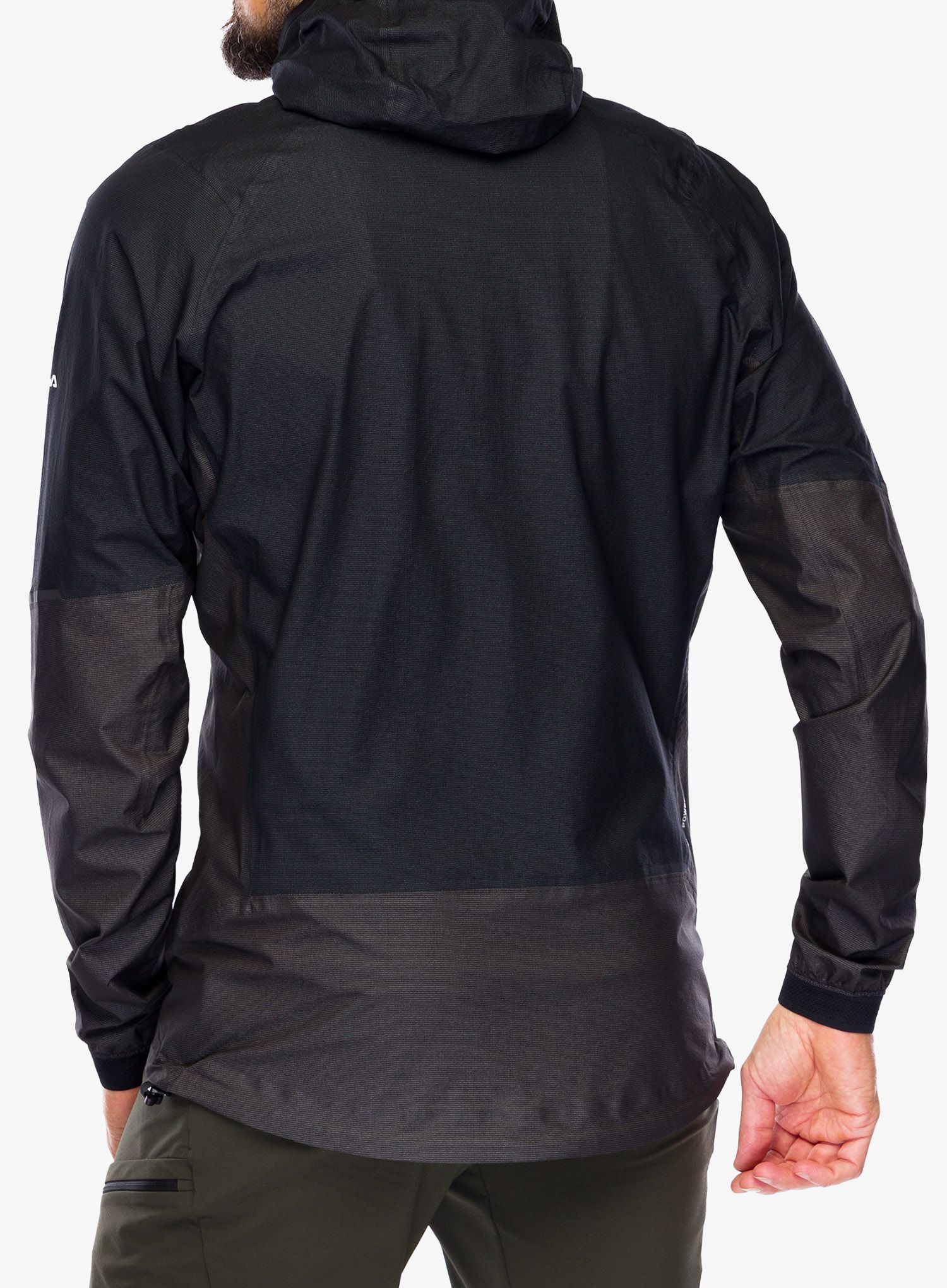 Nepremočljiva jakna Salewa Pedroc PTX 2,5L Light Jacket - onyx/black out