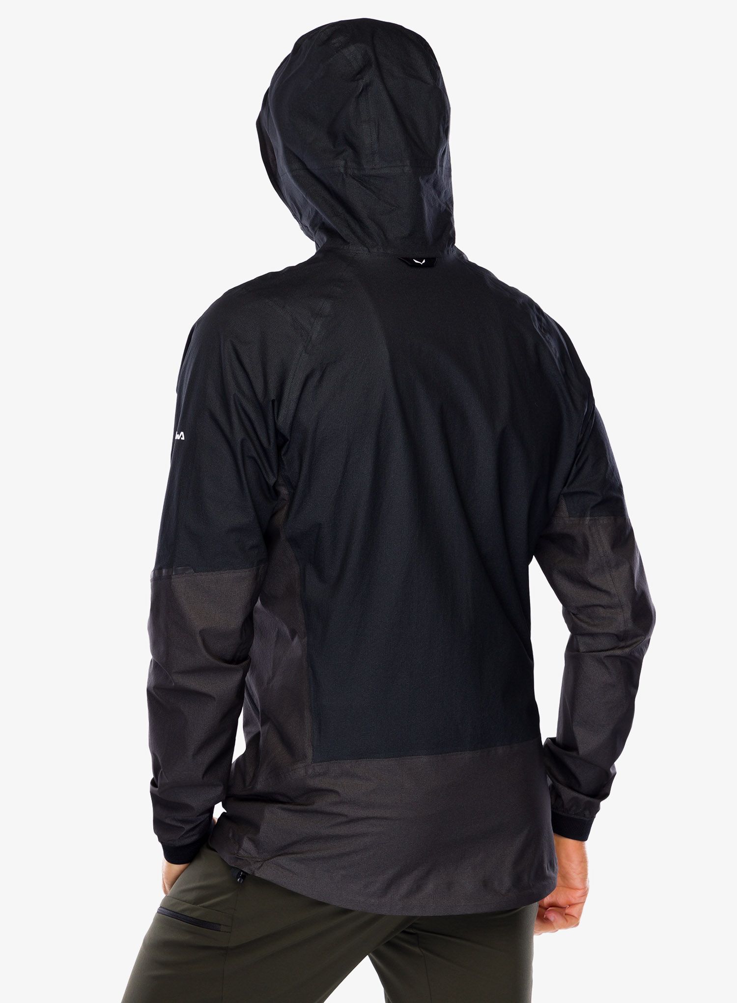 Nepremočljiva jakna Salewa Pedroc PTX 2,5L Light Jacket - onyx/black out